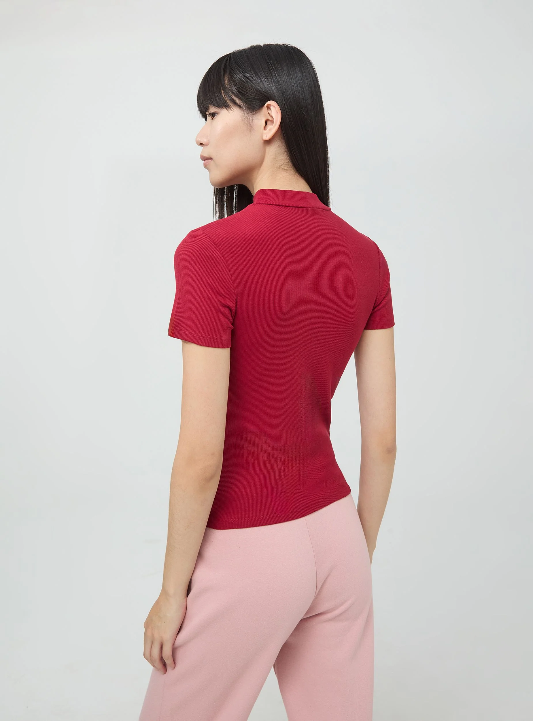 Pack 2 t-shirt lupetto a costine - Image 3