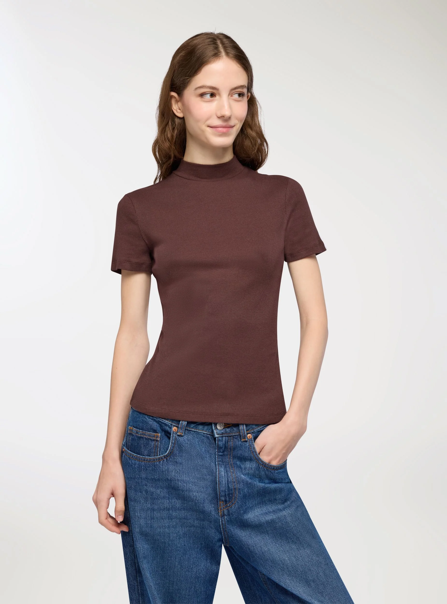 Pack 2 t-shirt lupetto a costine - Image 4