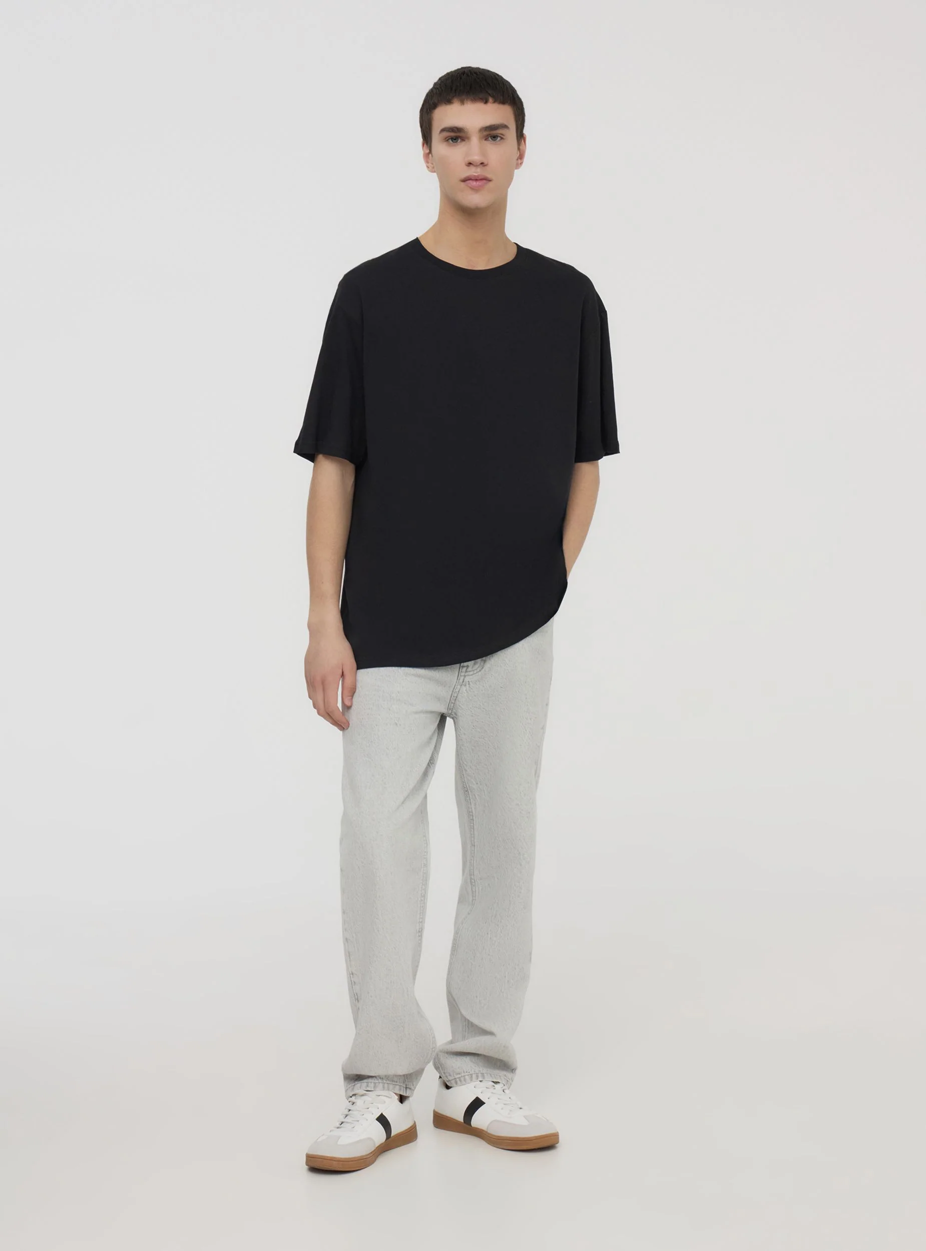 Pack 2 t-shirt oversize tinta unita - Image 4