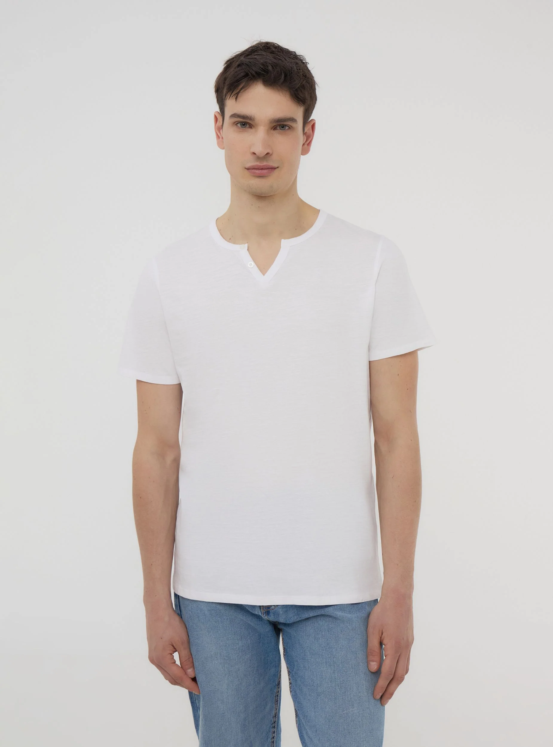 Pack 2 t-shirt serafino tessuto fiammato - Image 3
