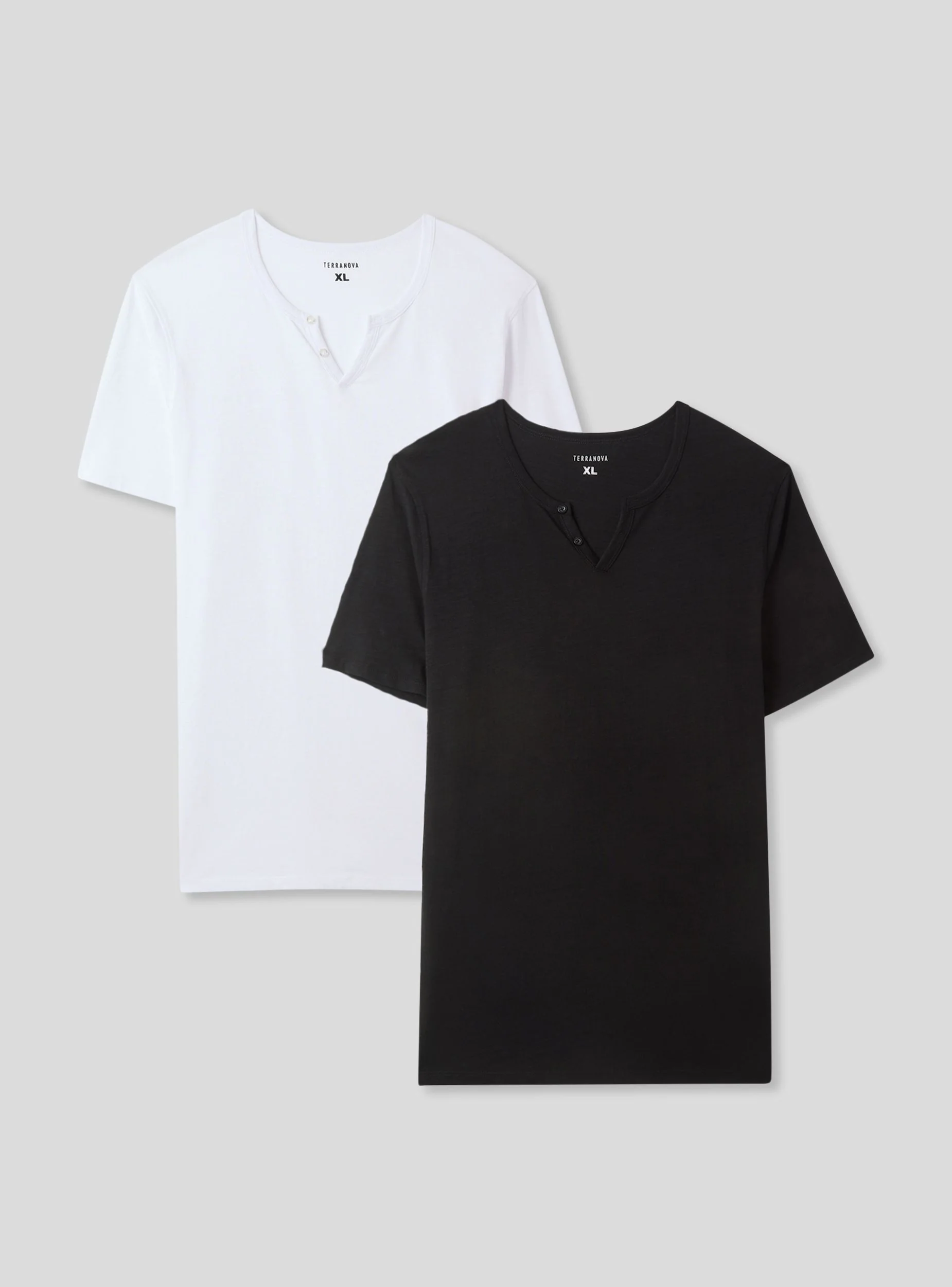Pack 2 t-shirt serafino tessuto fiammato - Image 7