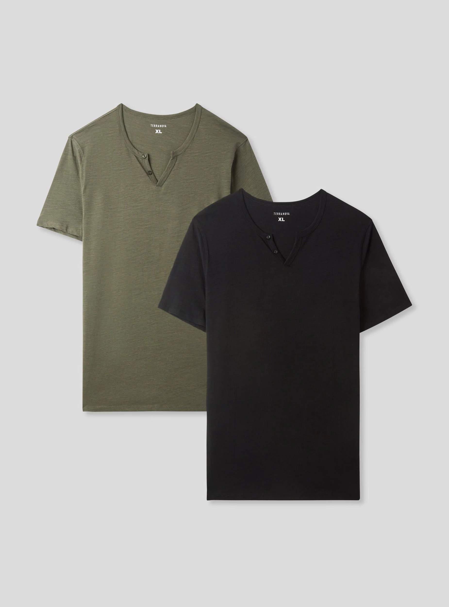 Pack 2 t-shirt serafino tessuto fiammato - Image 9