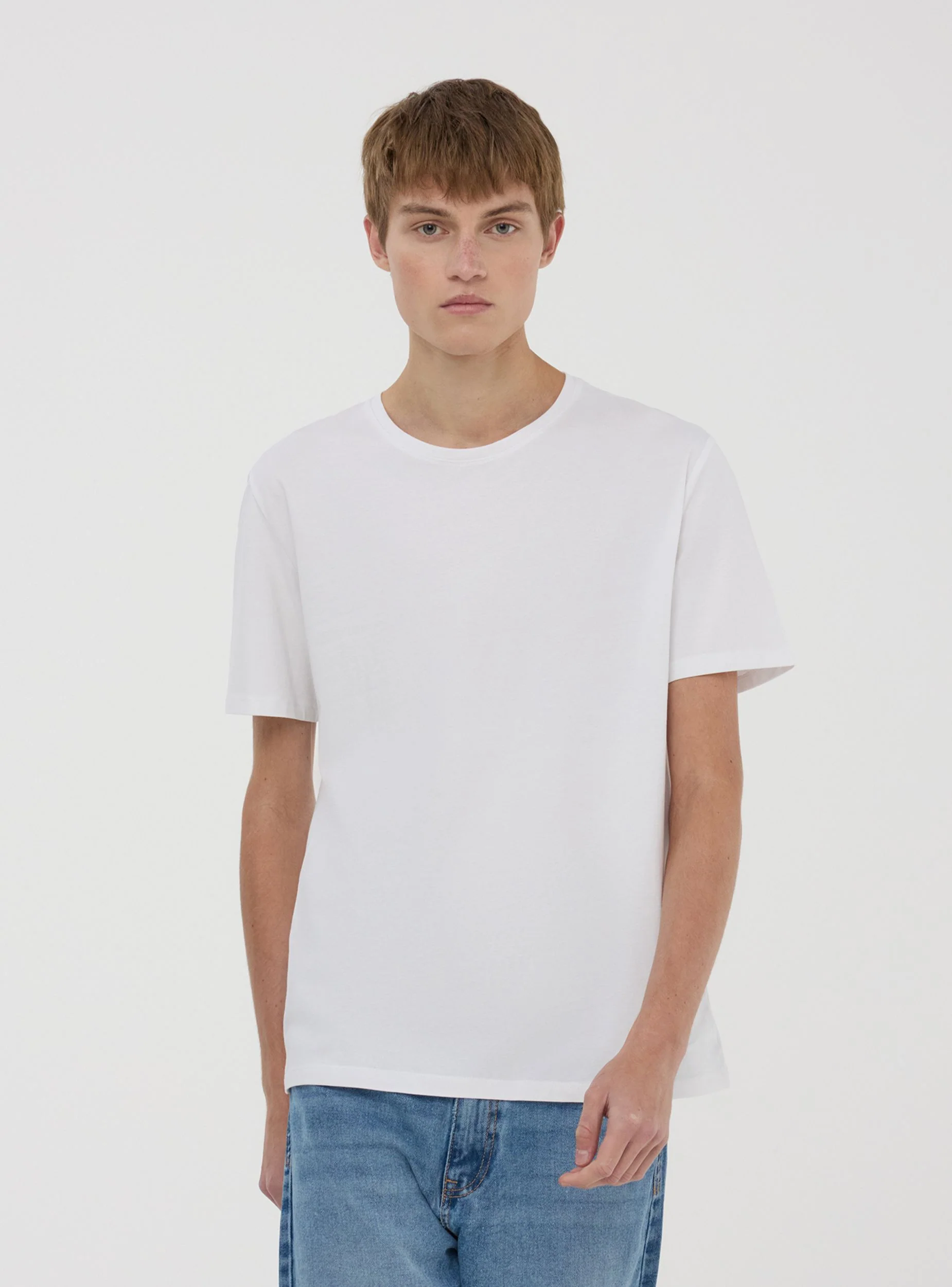 Pack 2 t-shirt slim fit tinta unita - Image 4