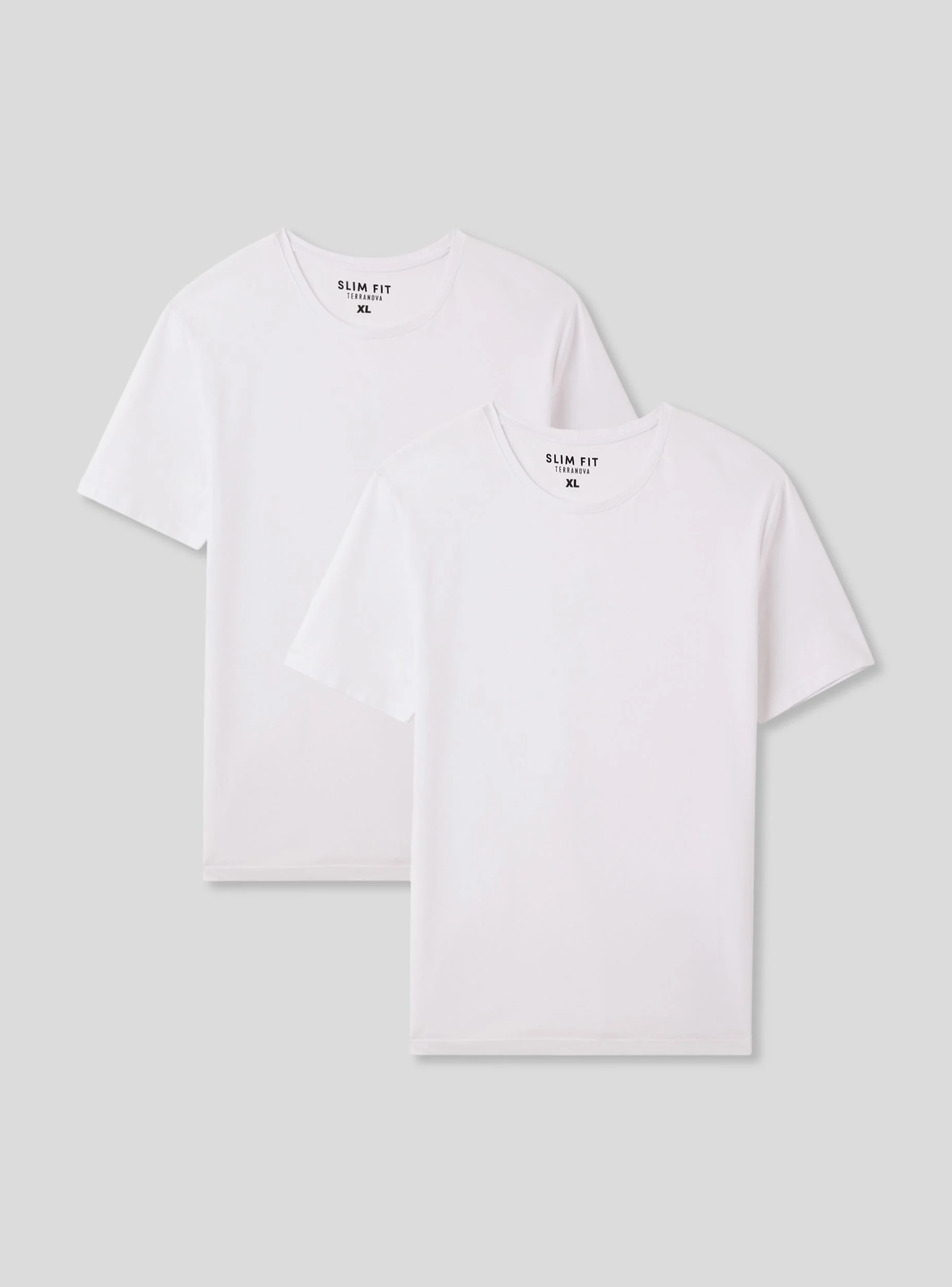 Pack 2 t-shirt slim fit tinta unita - Image 7