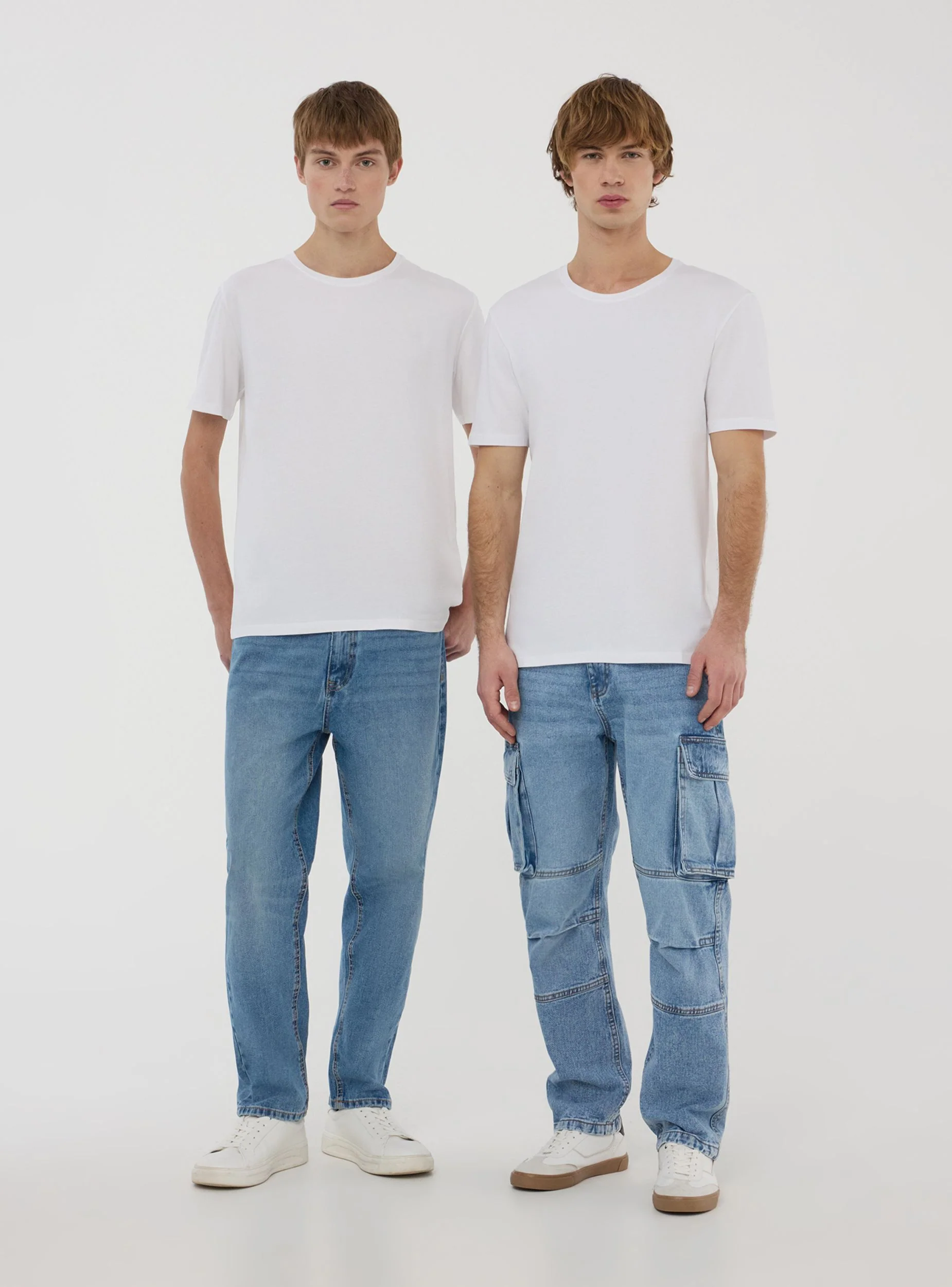Pack 2 t-shirt slim fit tinta unita - Image 8