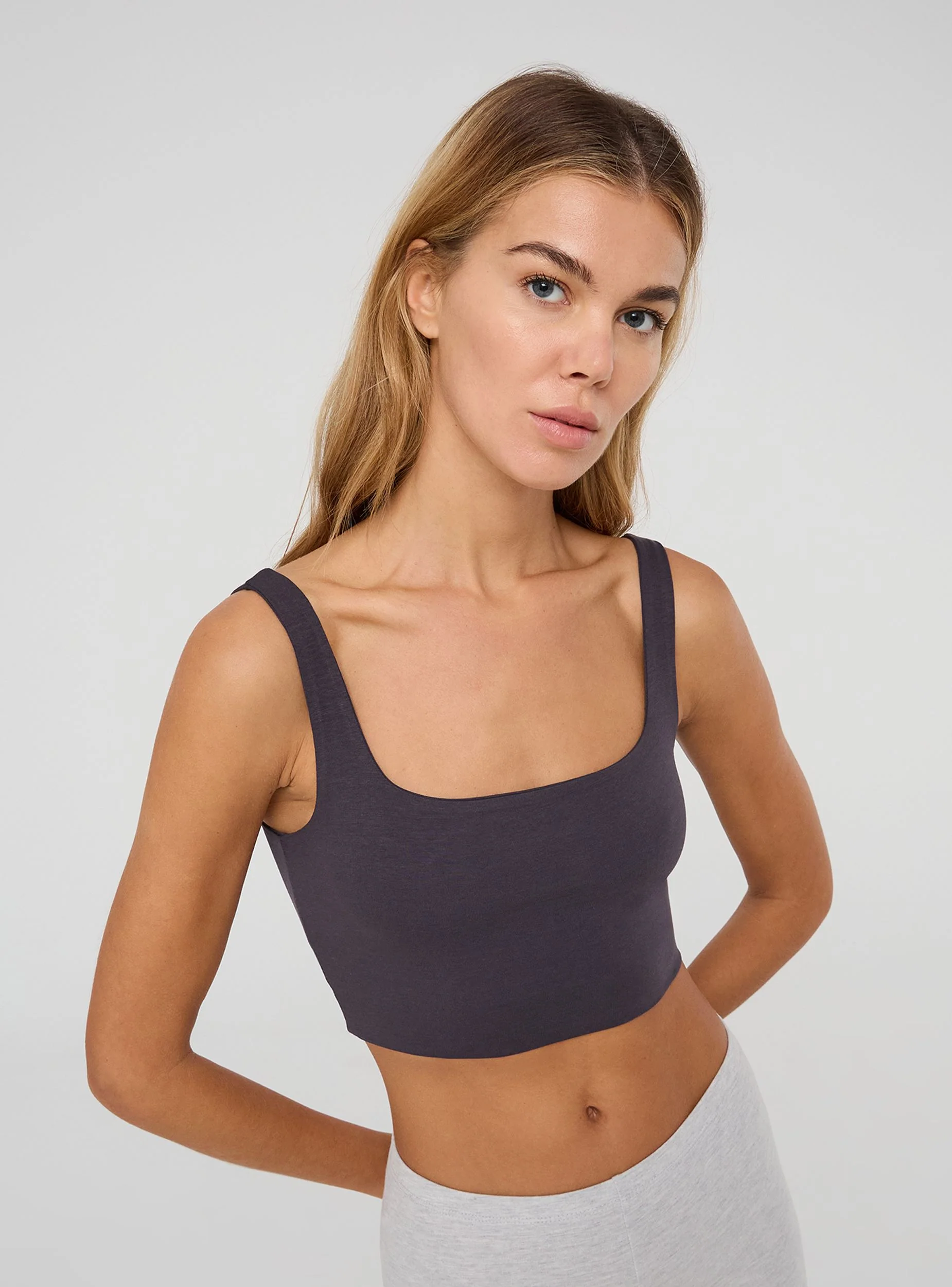 Pack 2 top bra con scollo quadrato - Image 4