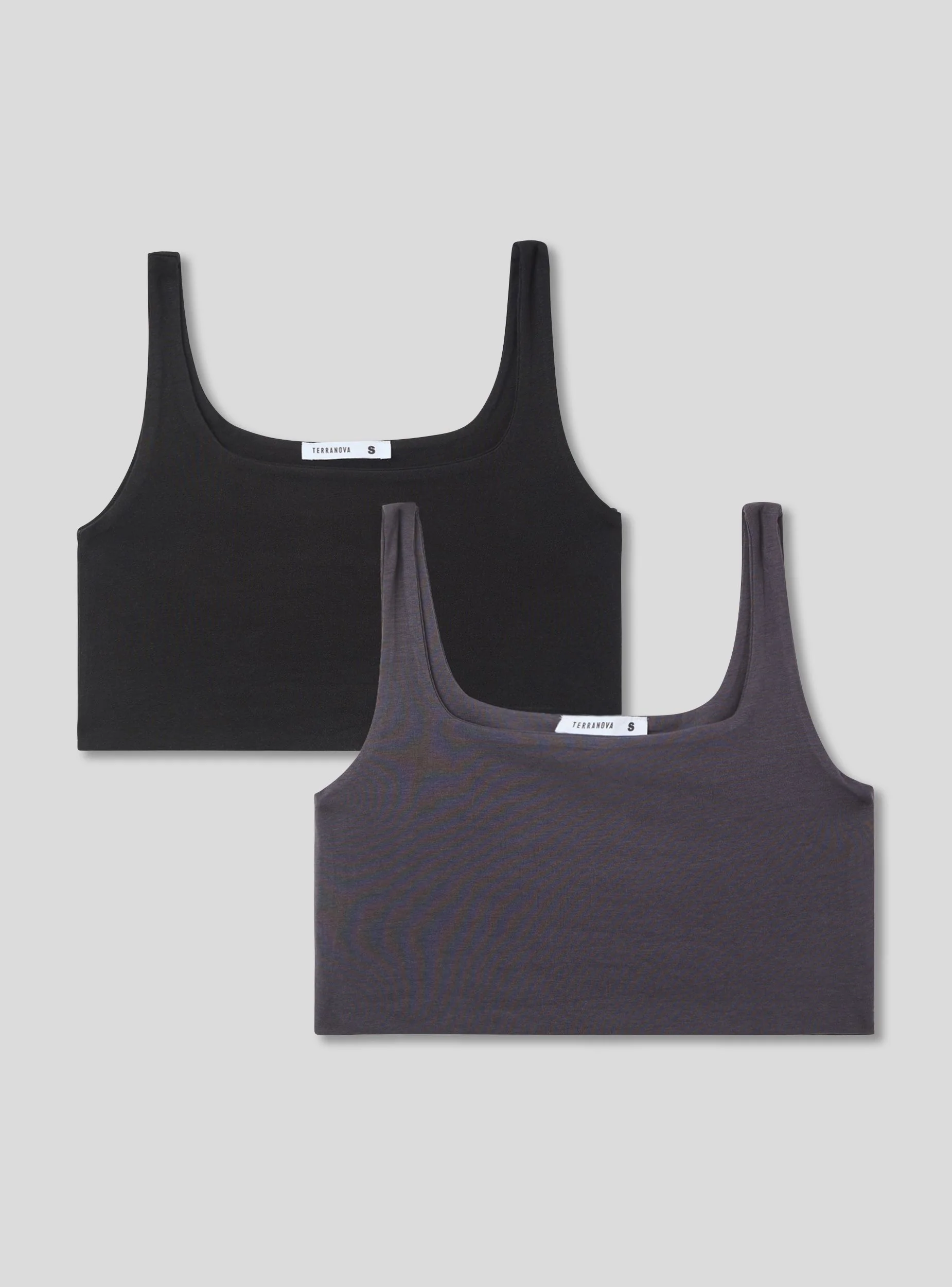 Pack 2 top bra con scollo quadrato - Image 6