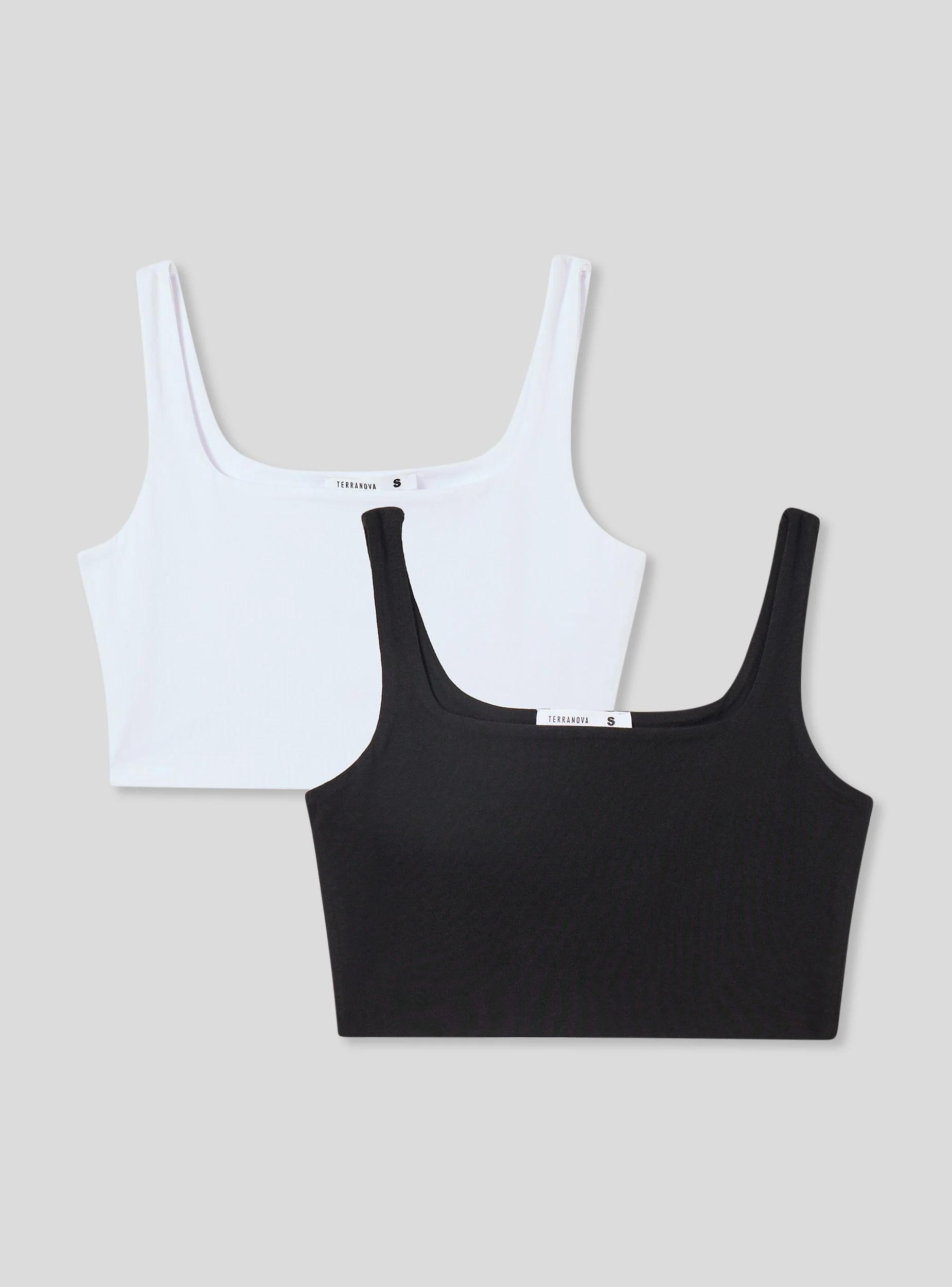 Pack 2 top bra con scollo quadrato - Image 8