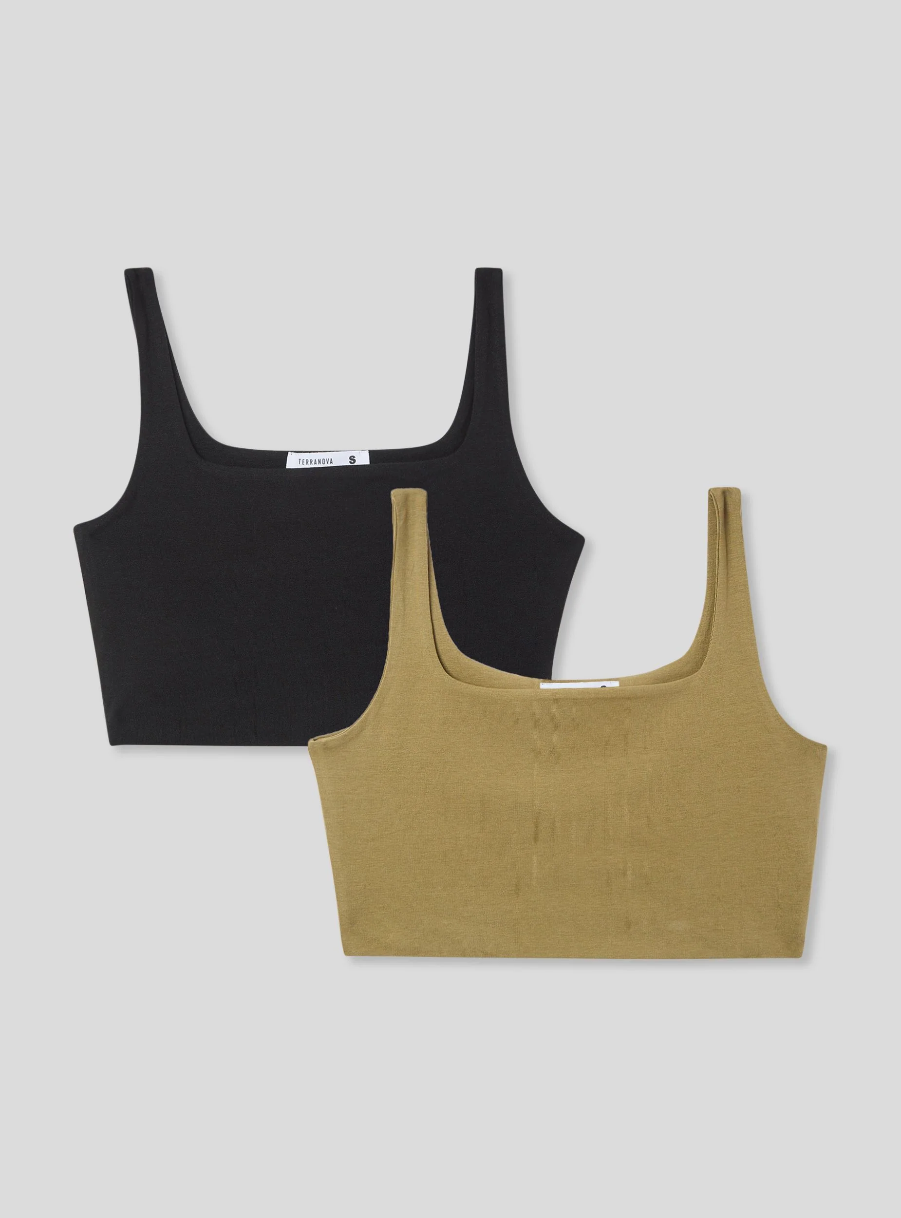 Pack 2 top bra con scollo quadrato - Image 6