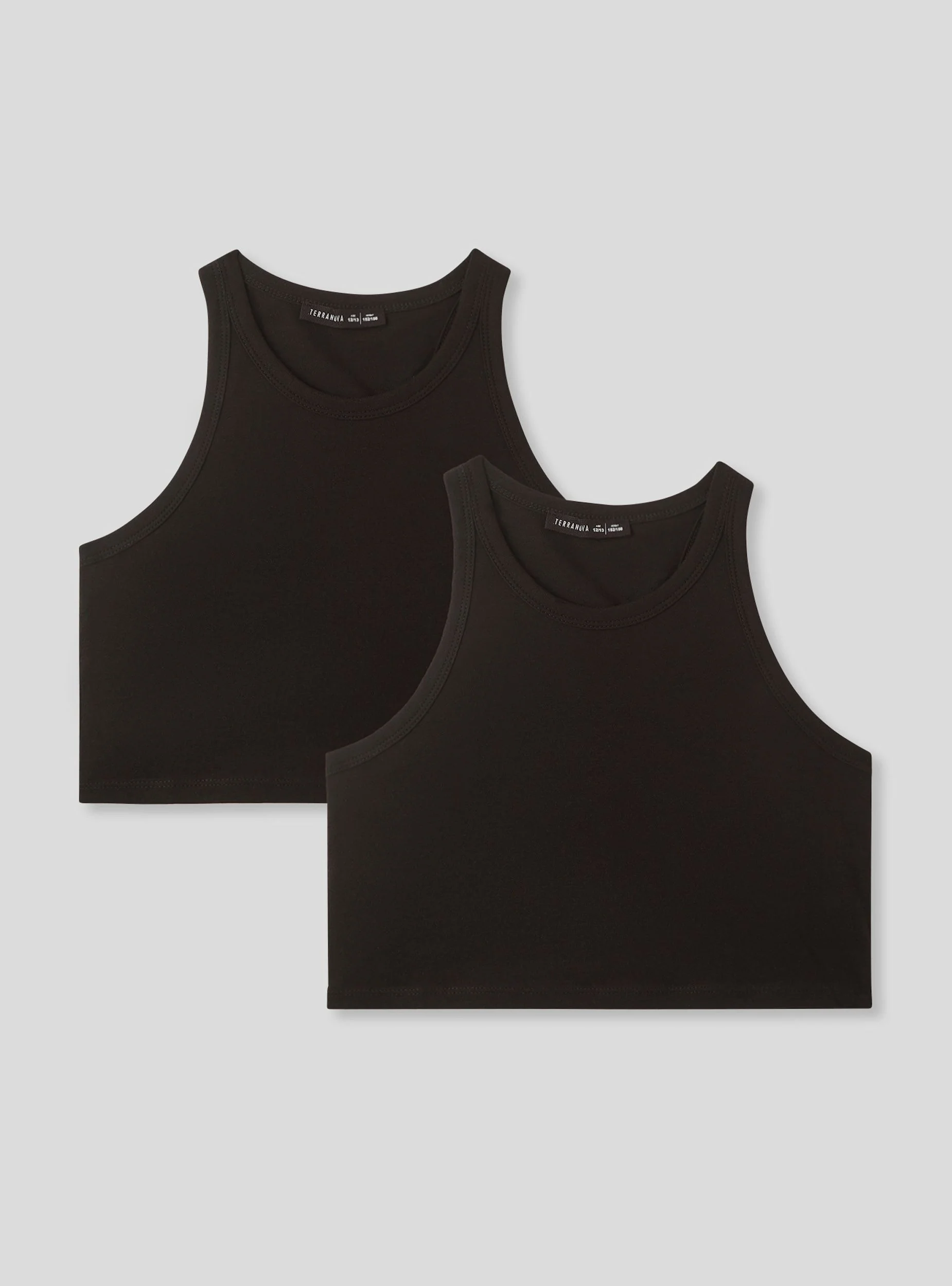Pack 2 top crop con scollo americano - Image 6