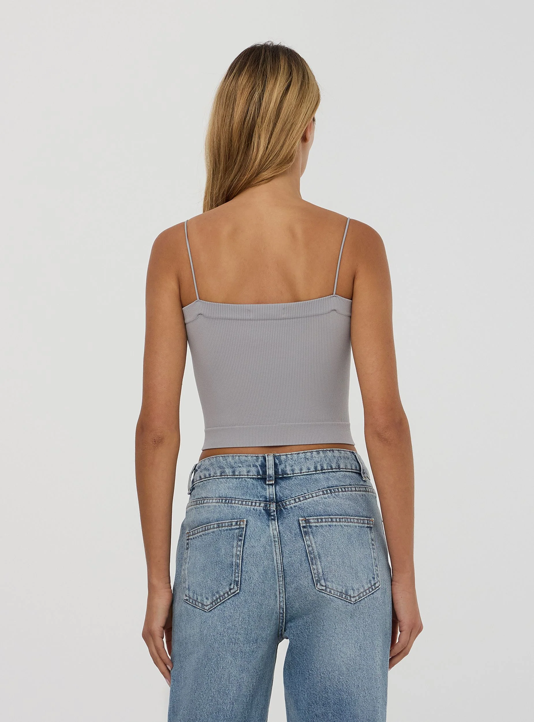 Pack 2 top seamless a costine