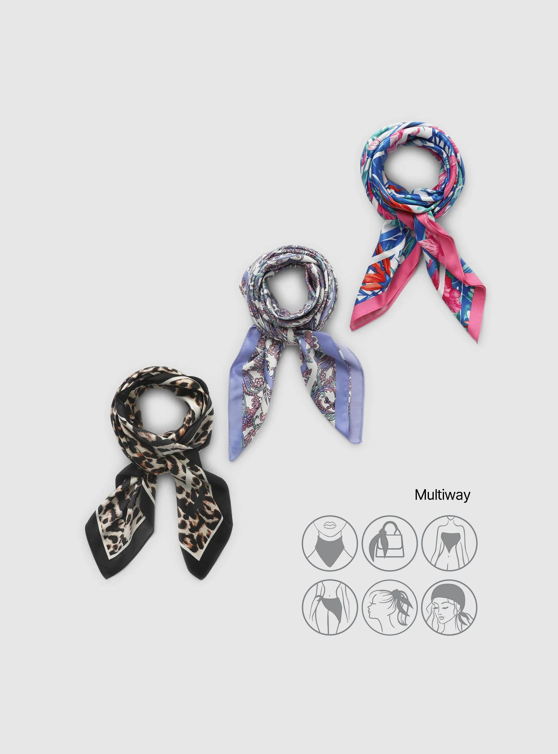 Pack 3 foulard fantasia - Image 4