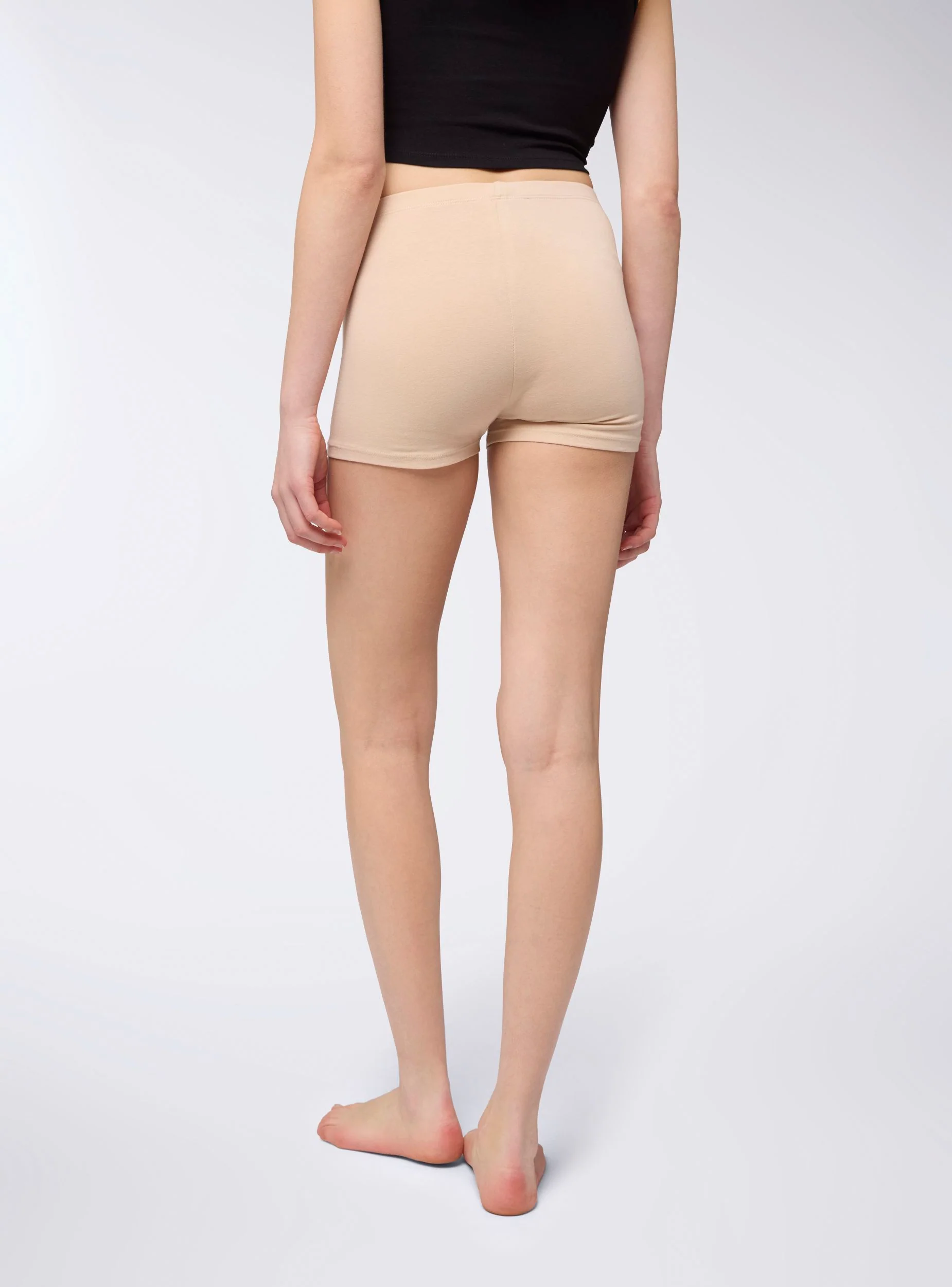 Pack 3 leggings corti tinta unita - Image 4