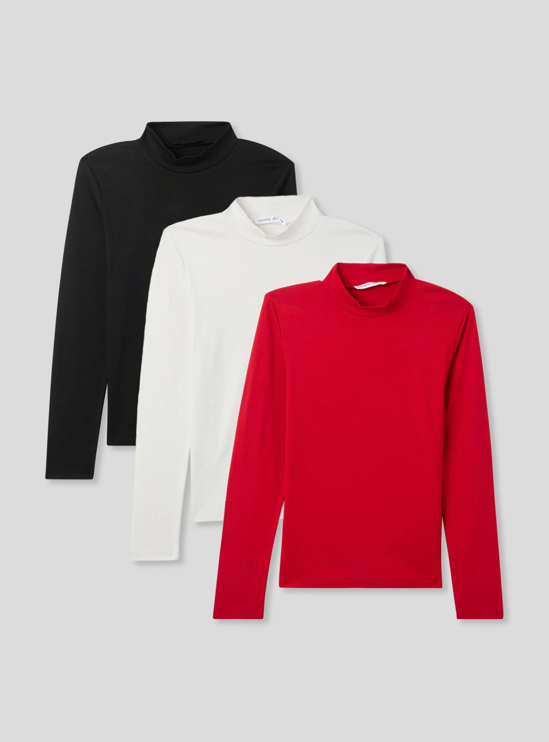 Pack 3 maglie lupetto a tinta unita - Image 9