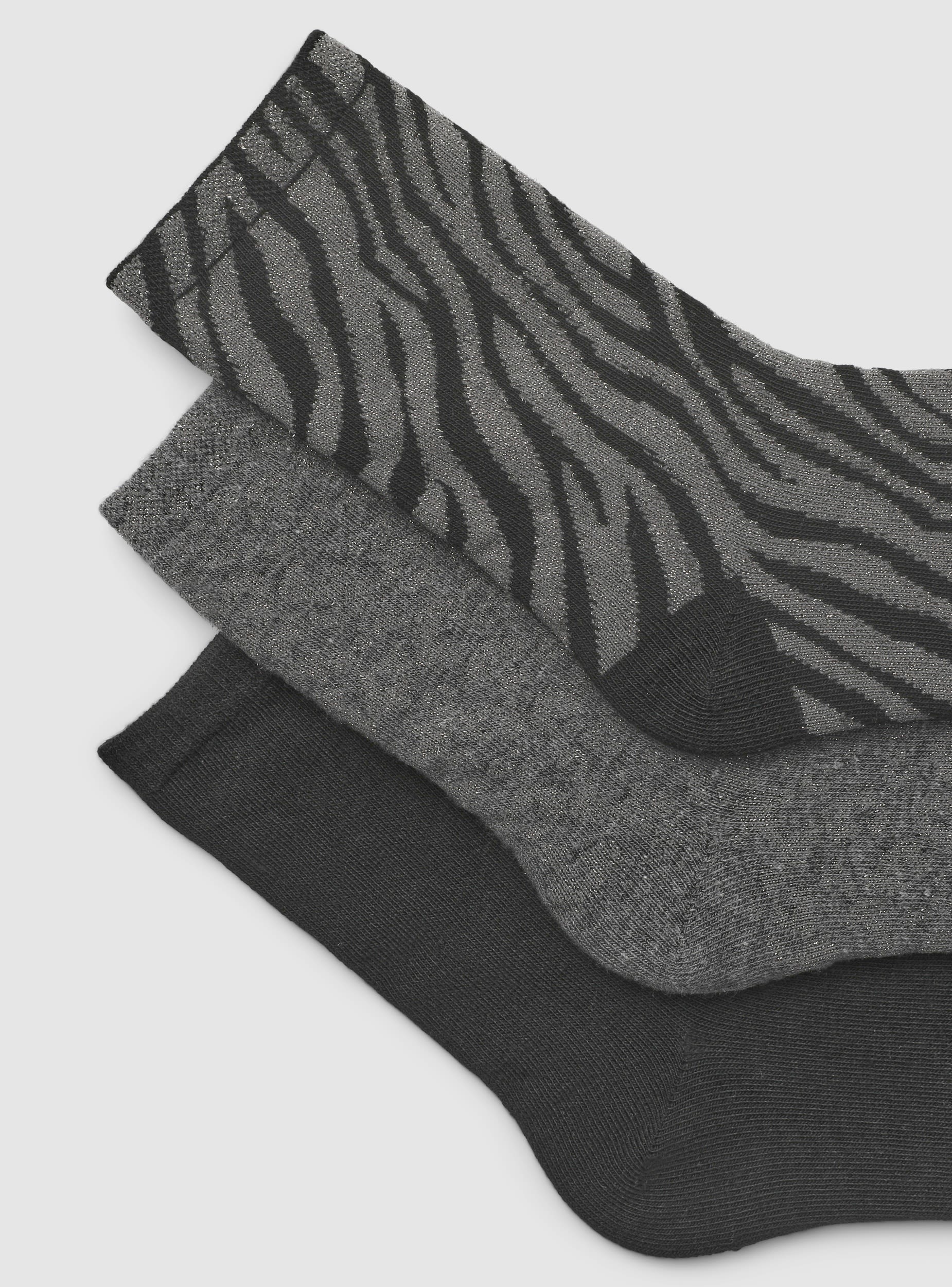 Pack 3 paia di calze animalier - Image 3