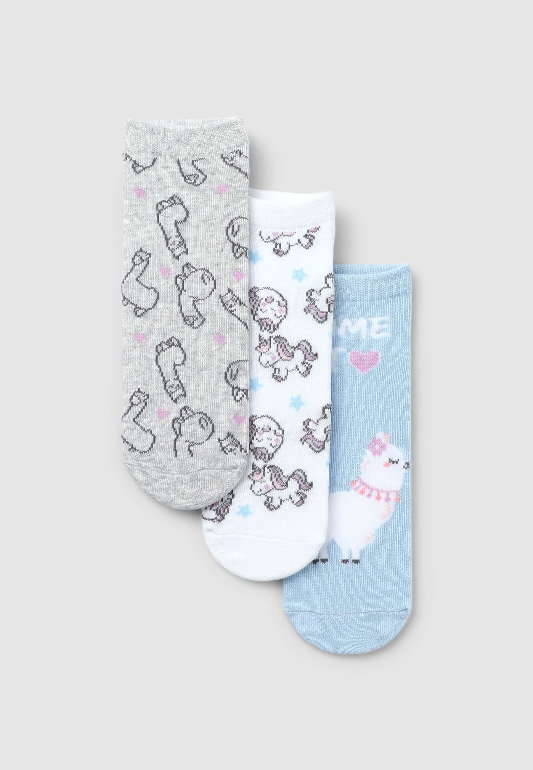 Pack 3 paia di calzini a fantasia animaletti - Image 2