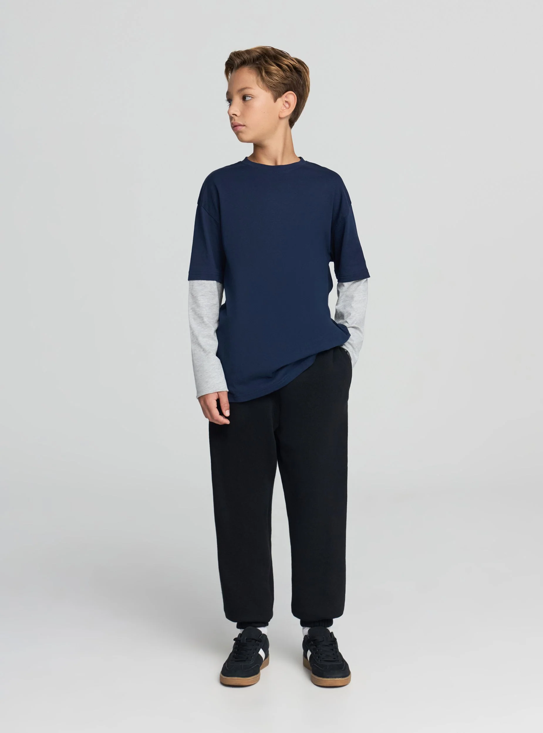 Pack 3 Pantaloni tuta tinta unita - Image 3