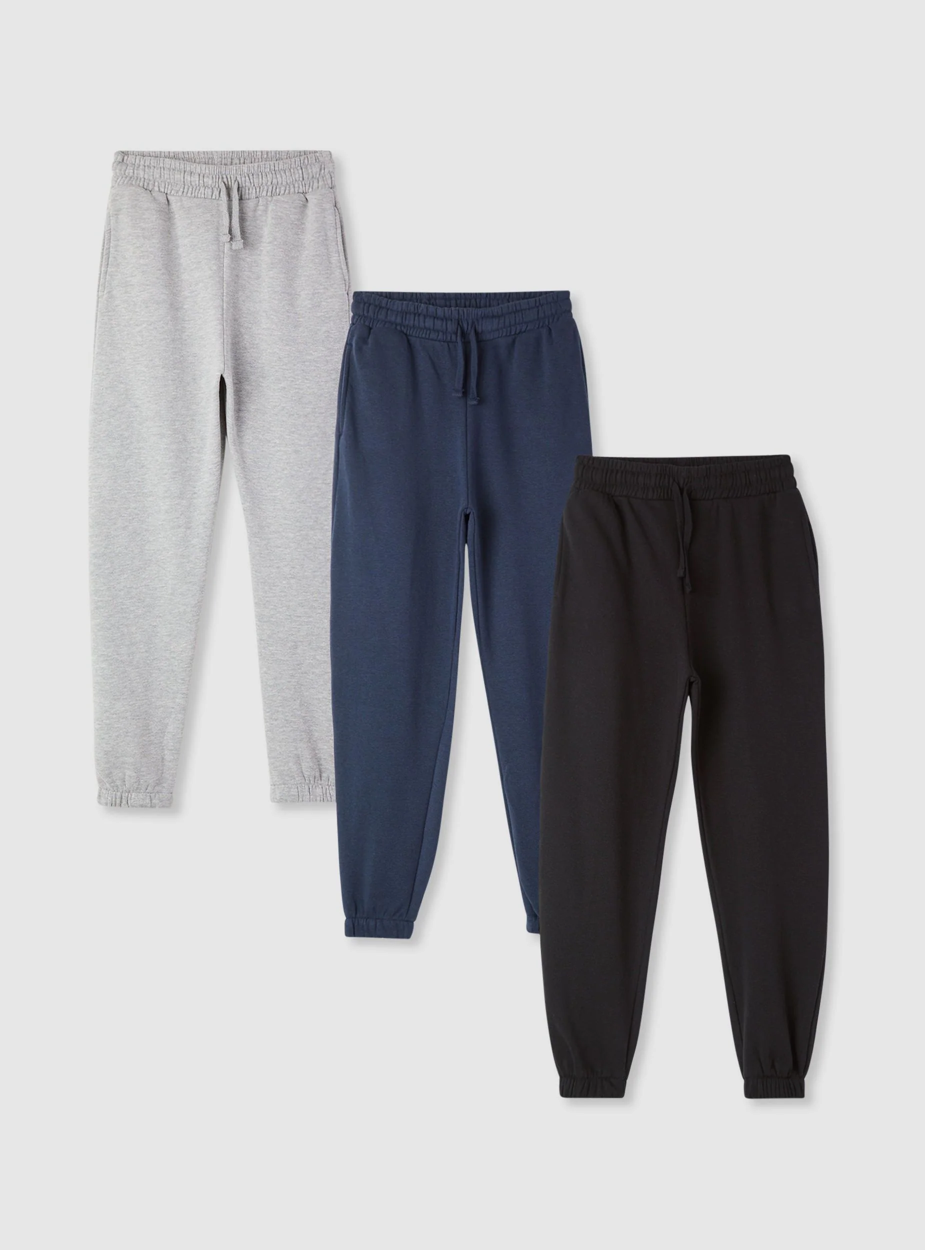 Pack 3 Pantaloni tuta tinta unita - Image 8