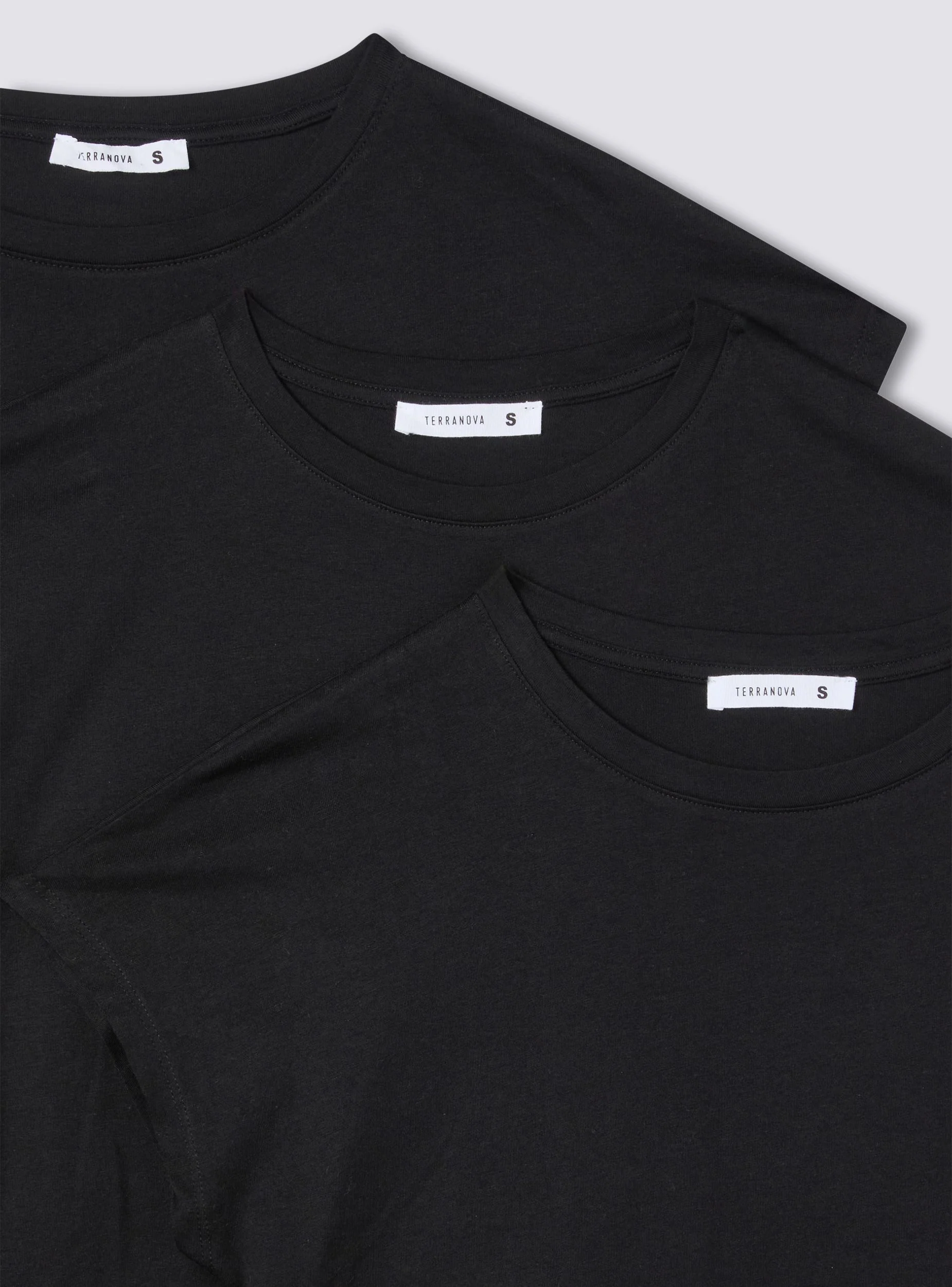 Pack 3 t-shirt ampie tinta unita - Image 5