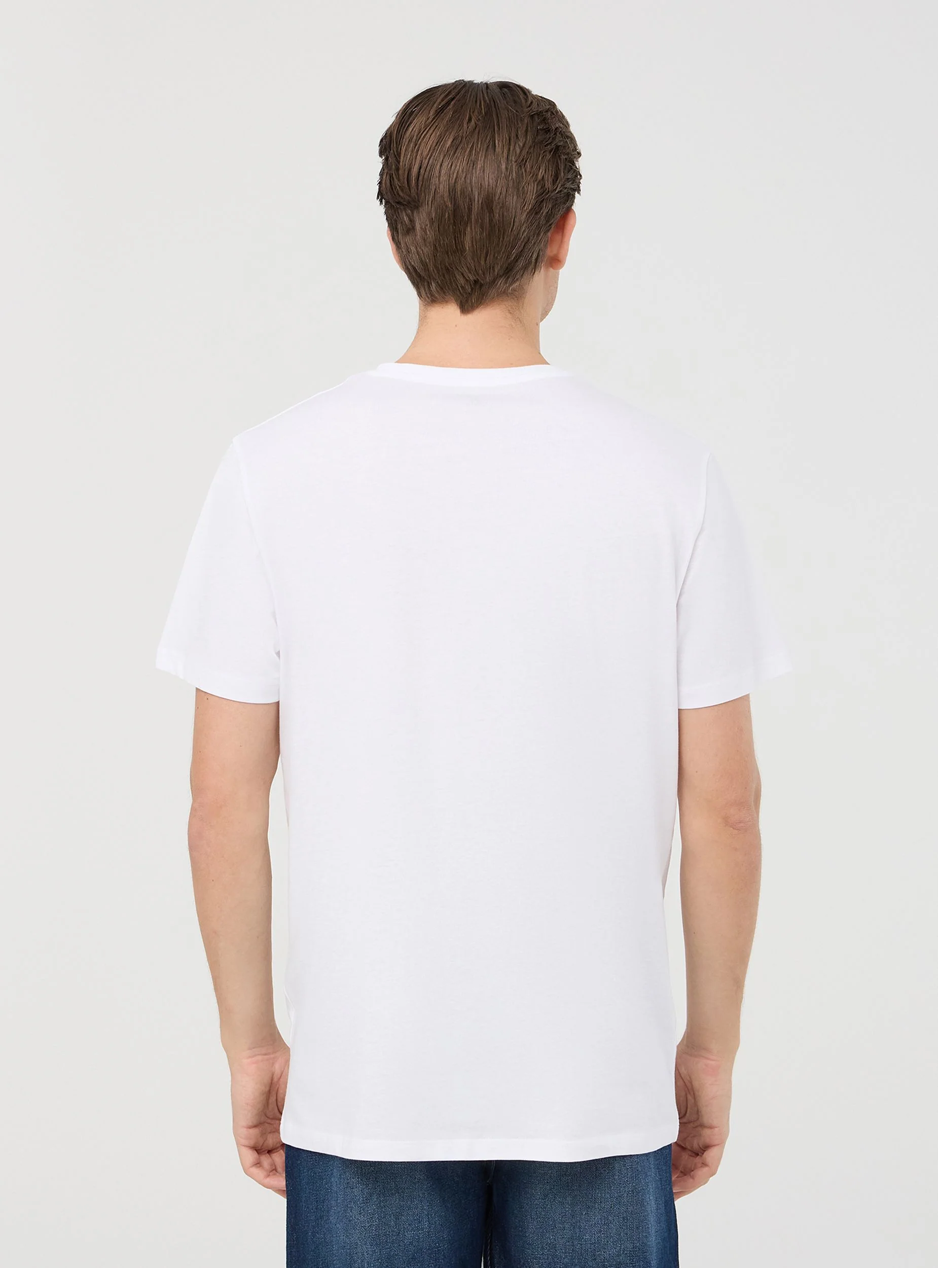 Pack 3 t-shirt basic con scollo a v - Image 2