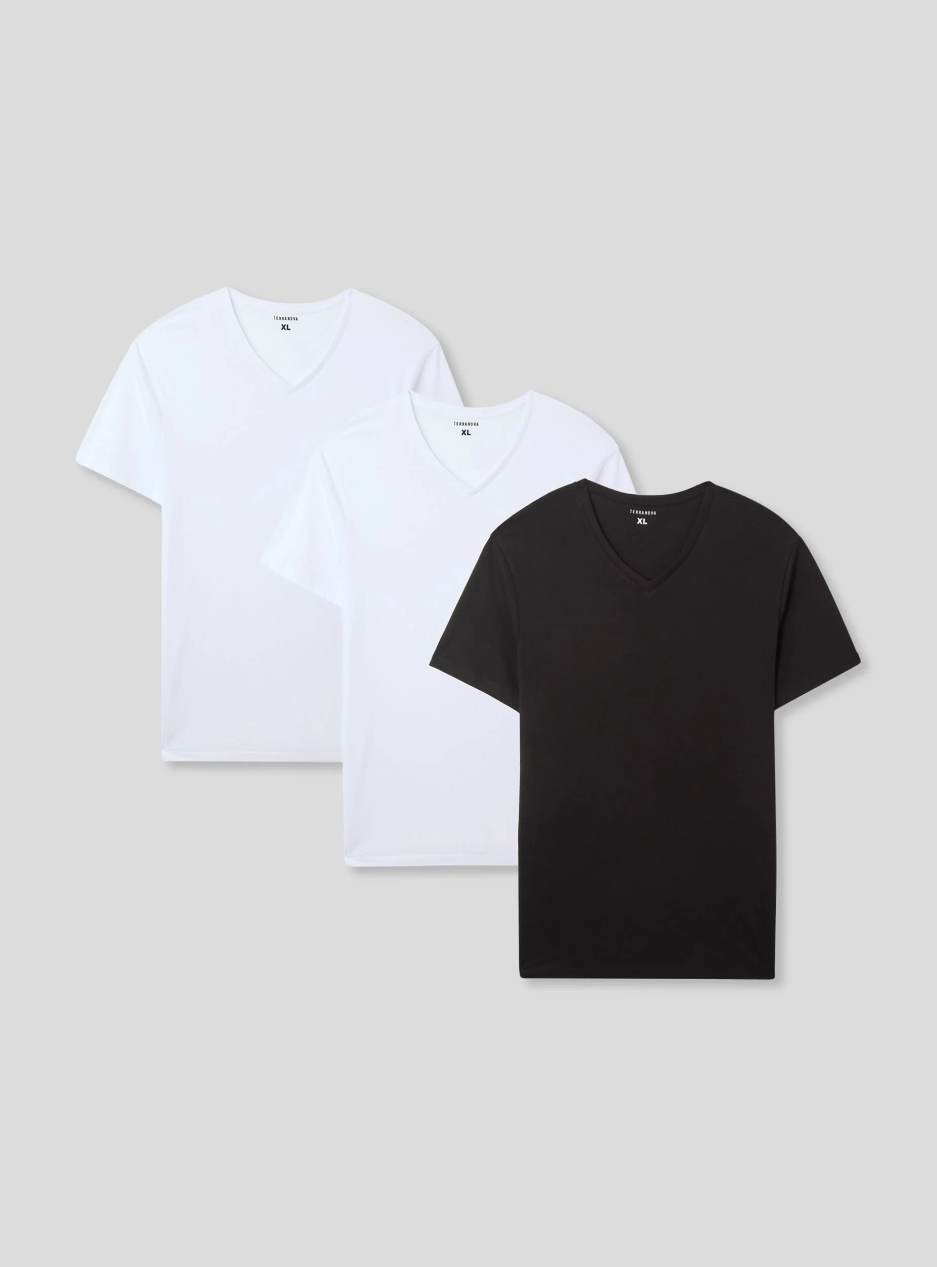 Pack 3 t-shirt basic con scollo a v - Image 7
