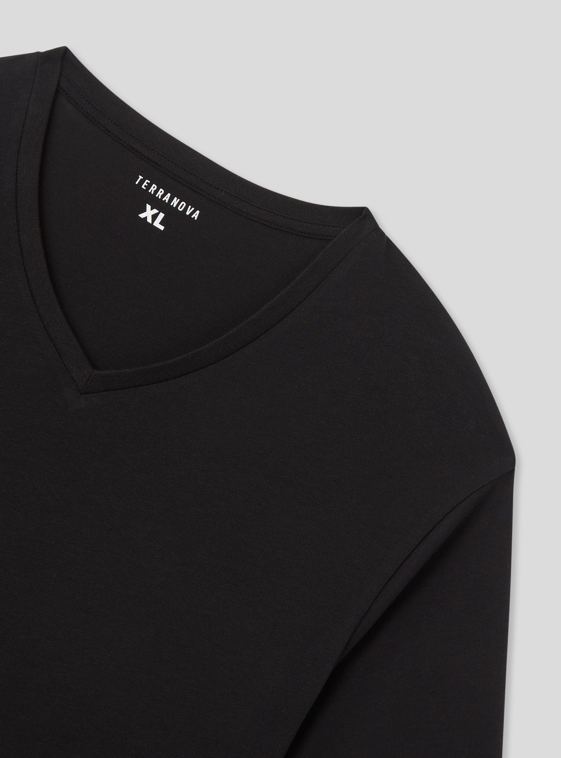 Pack 3 t-shirt basic con scollo a v - Image 5