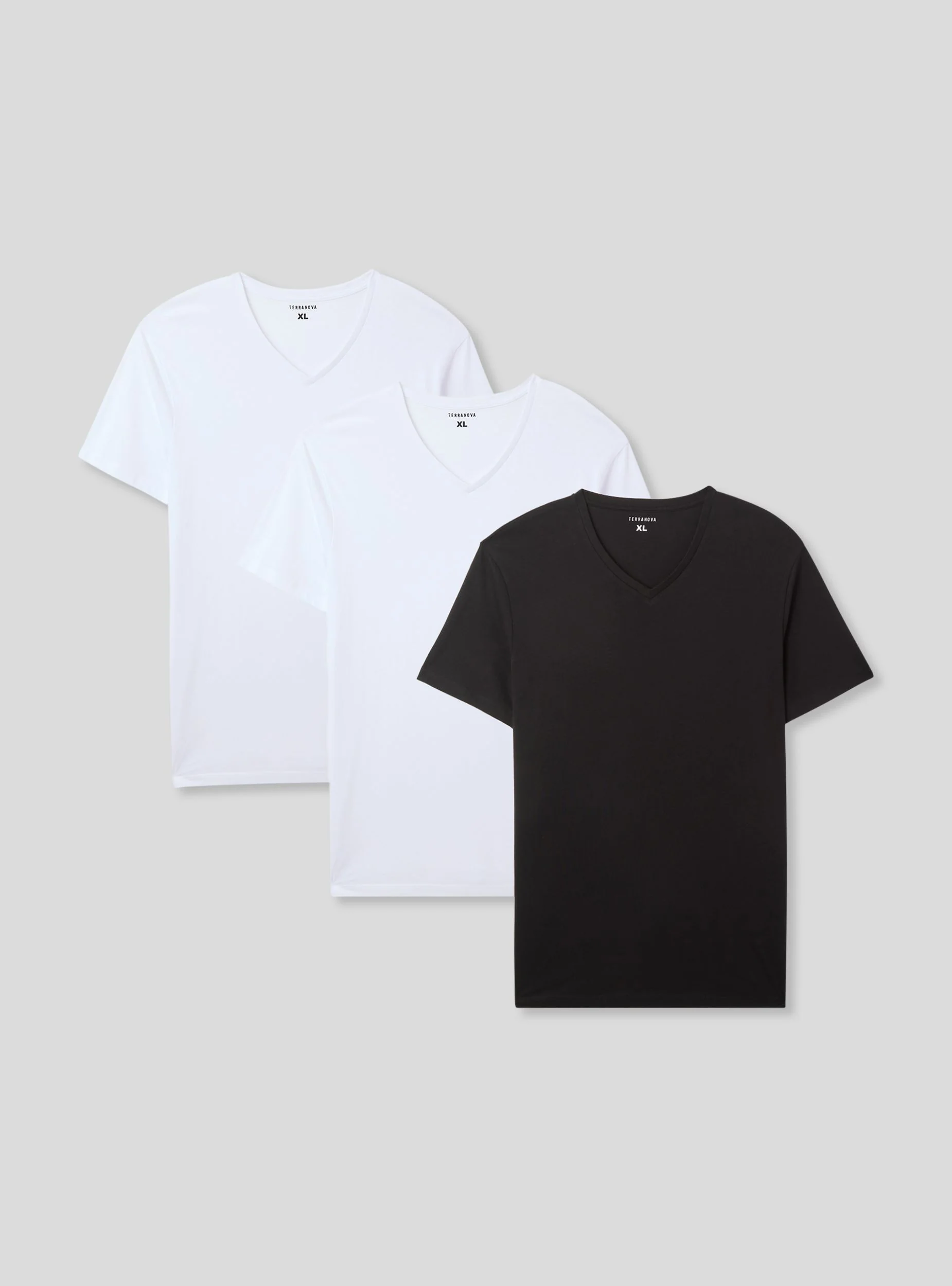 Pack 3 t-shirt basic con scollo a v - Image 6