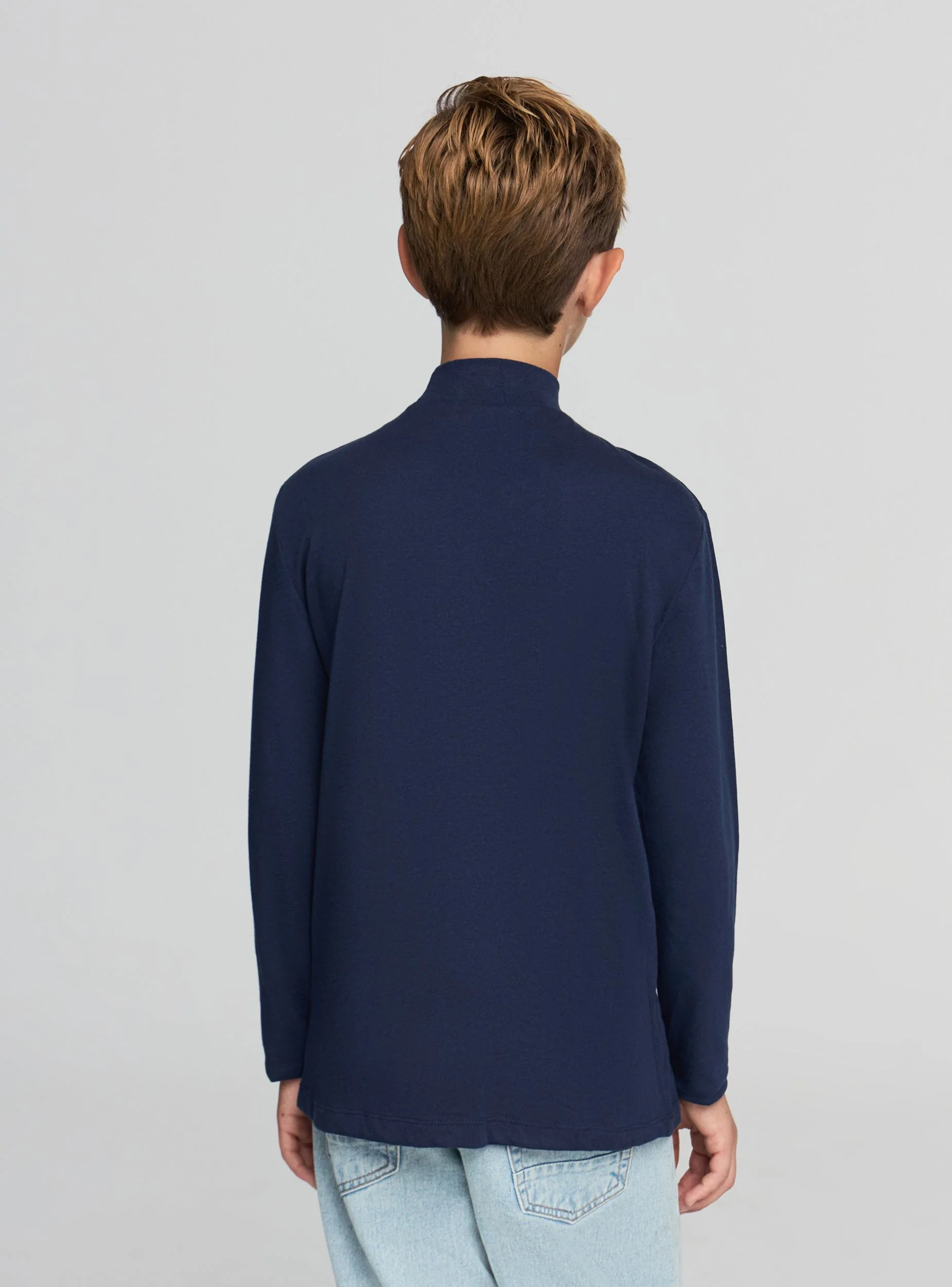Pack 3 t-shirt maniche lunghe a lupetto - Image 3