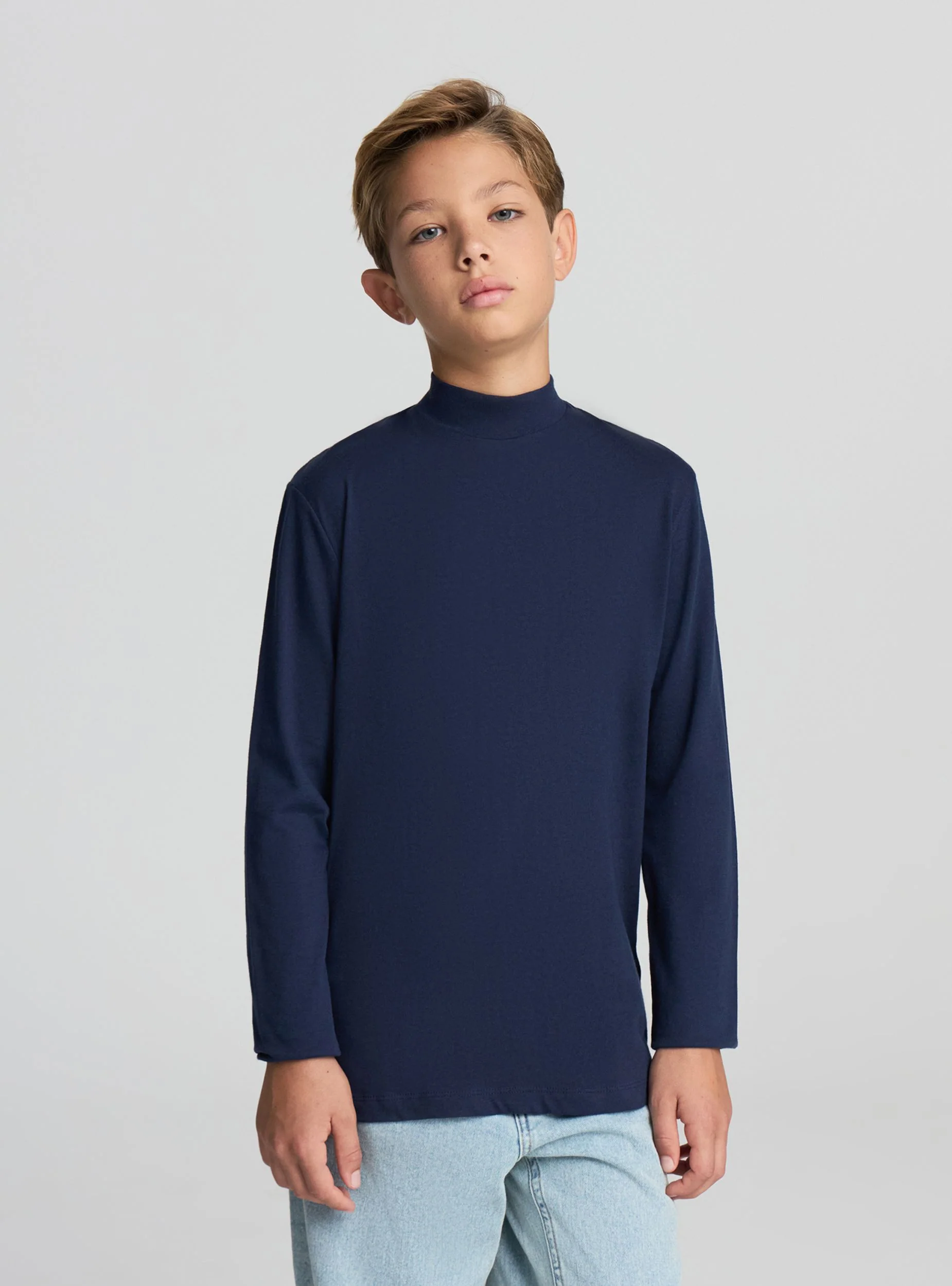 Pack 3 t-shirt maniche lunghe a lupetto - Image 4