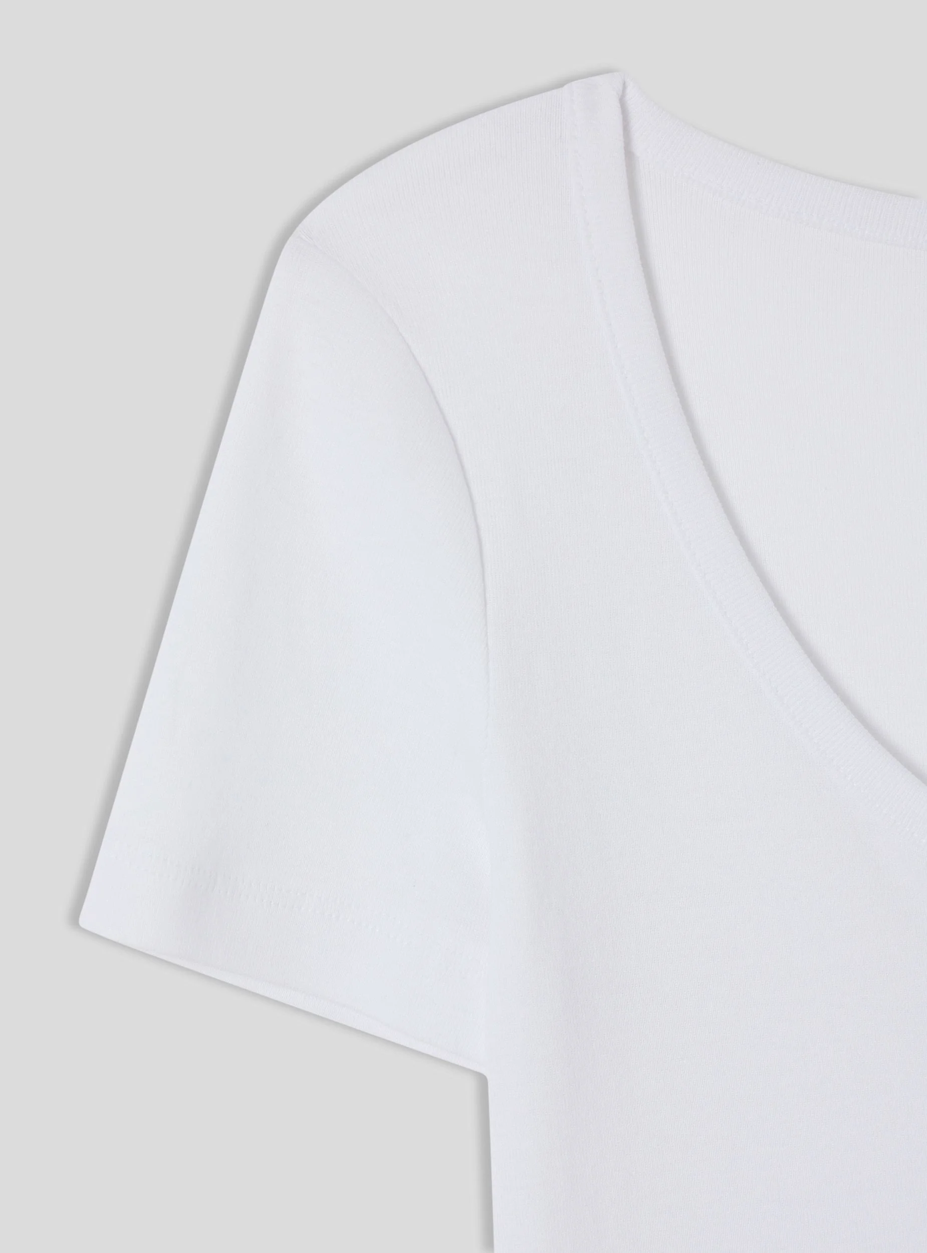 Pack 3 t-shirt serafino tinta unita - Image 6