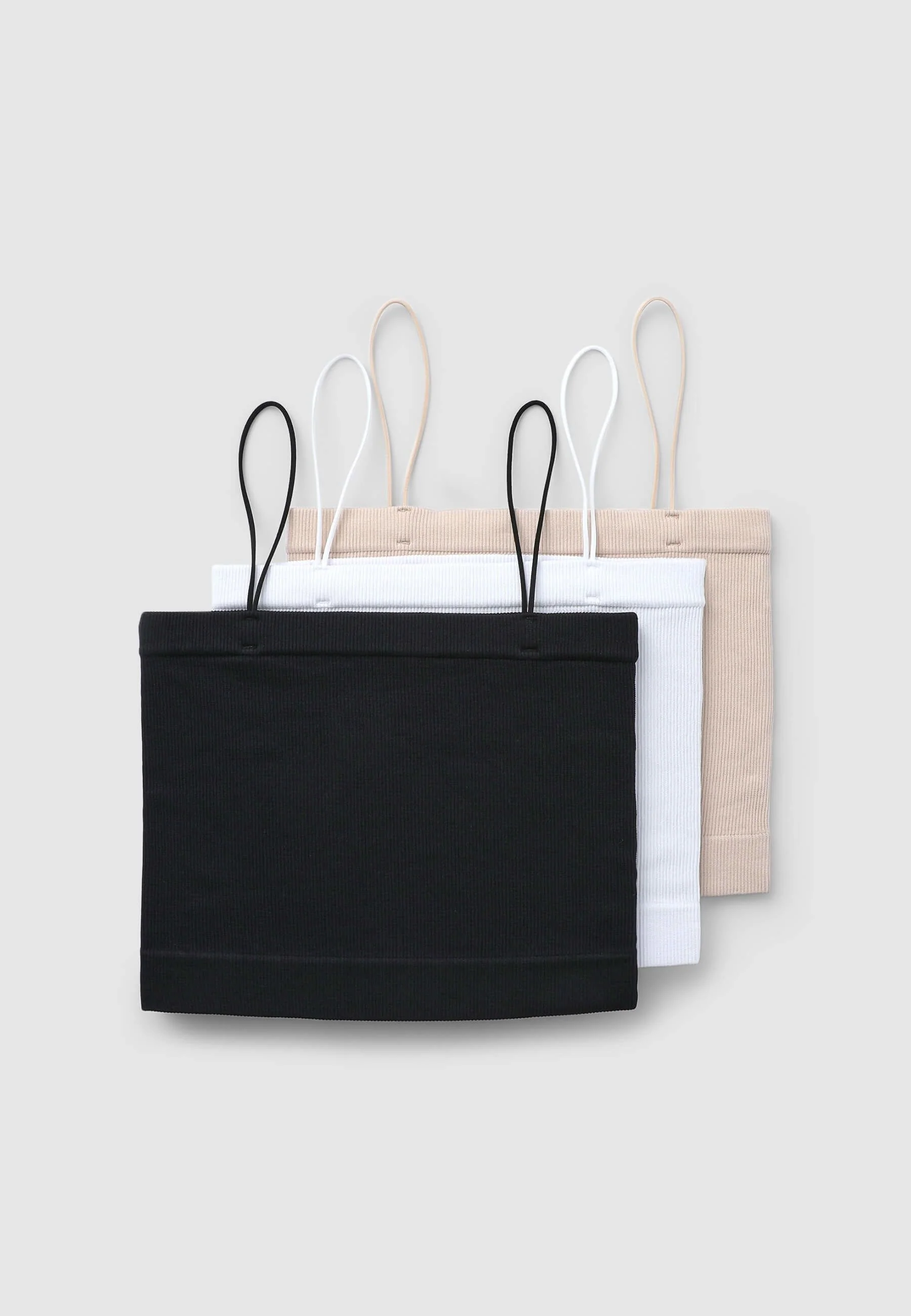 Pack 3 top seamless a costine - Image 8