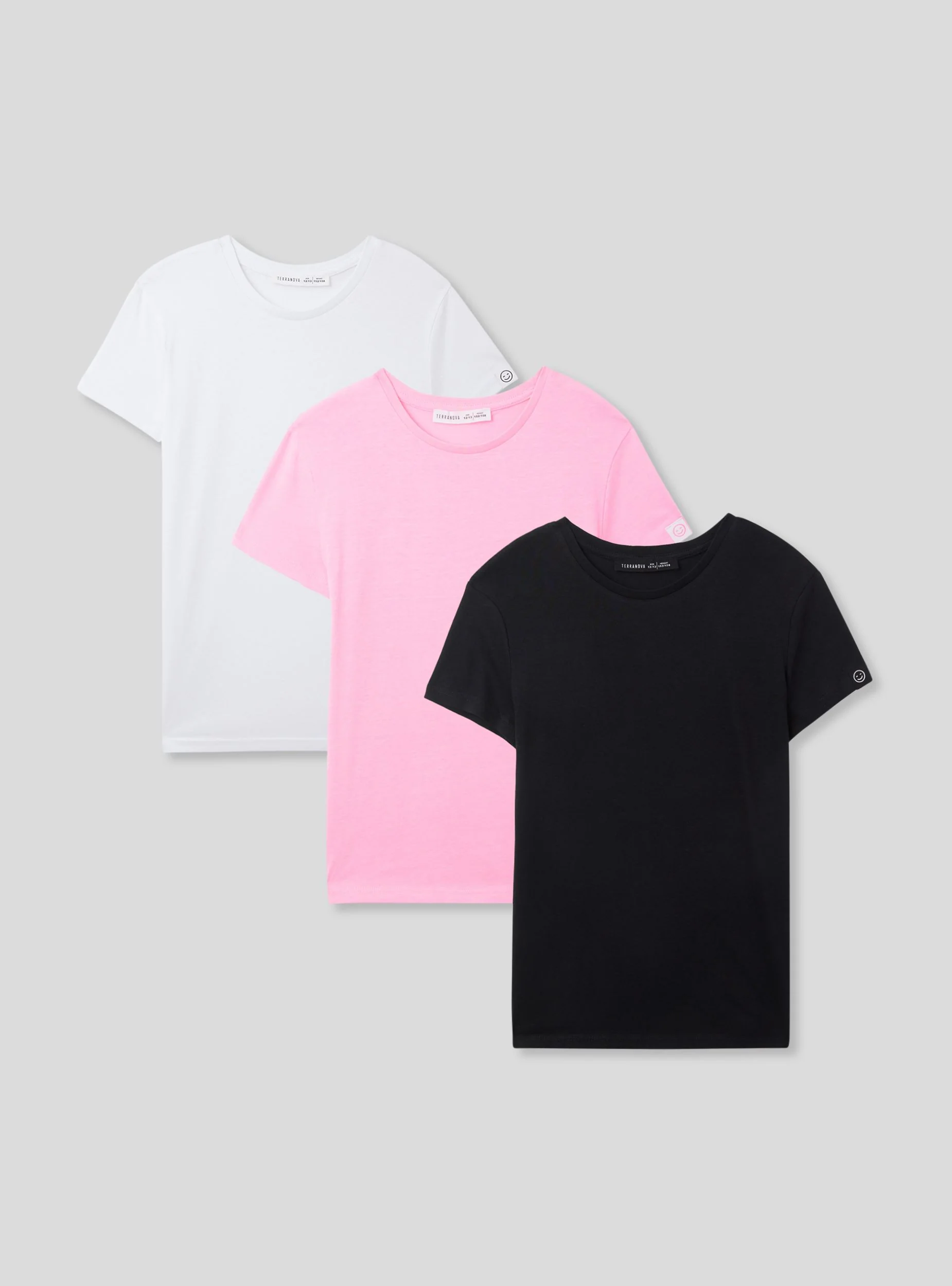 Pack 5 t-shirt basiche tinta unita - Image 7