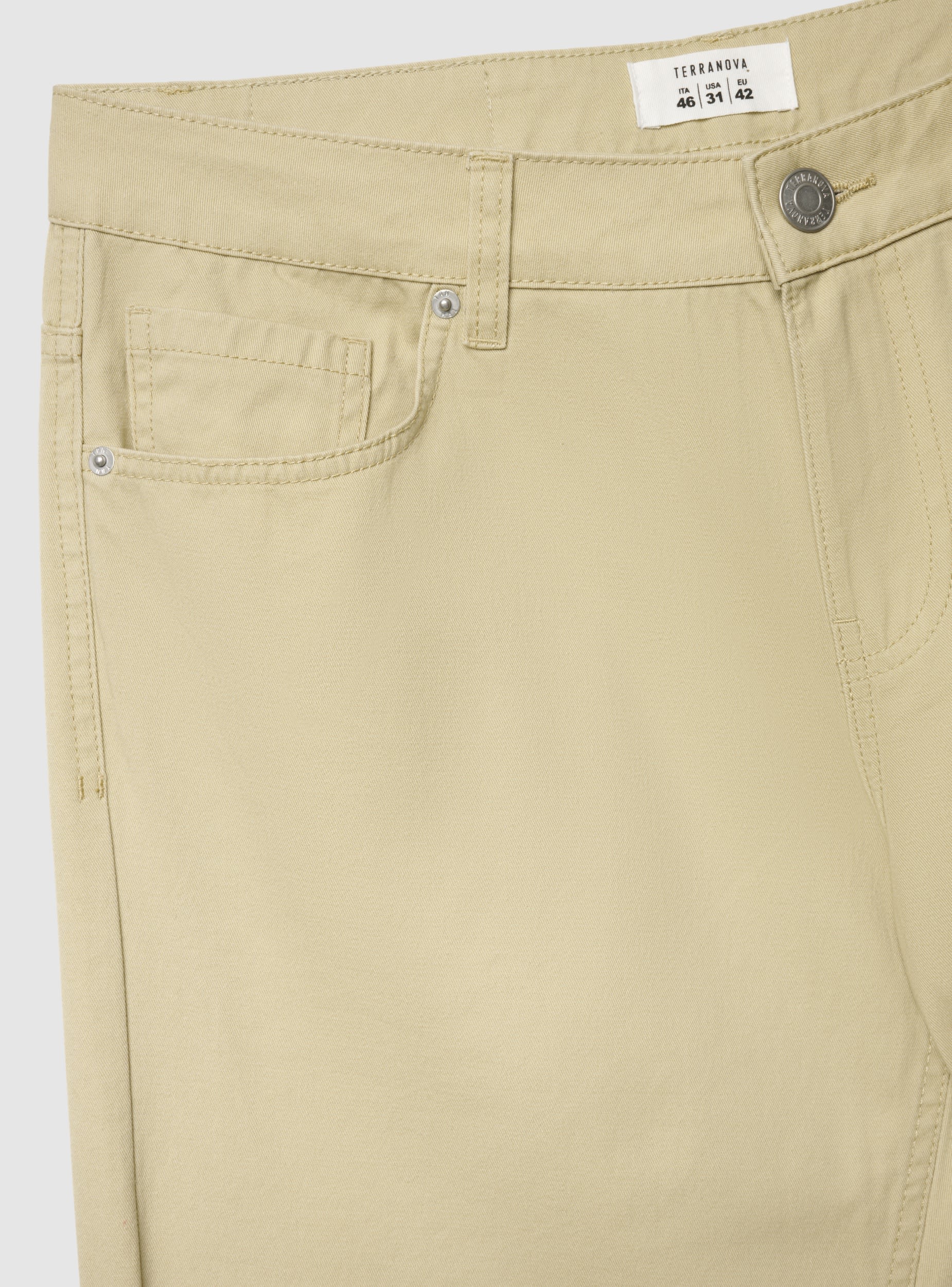 Pantaloncini a 5 tasche con risvolto - Image 7