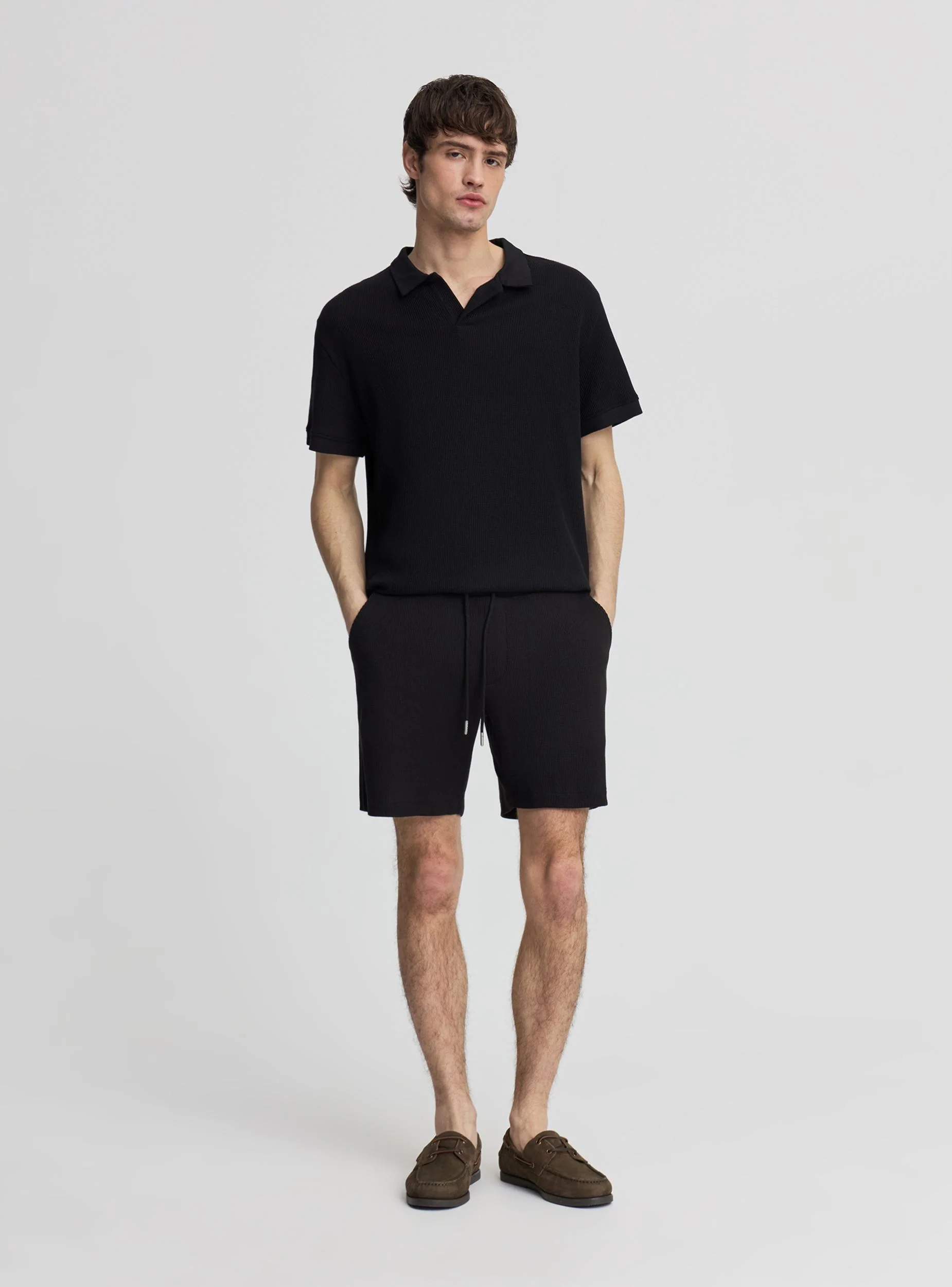 Pantaloncini bermuda con coulisse