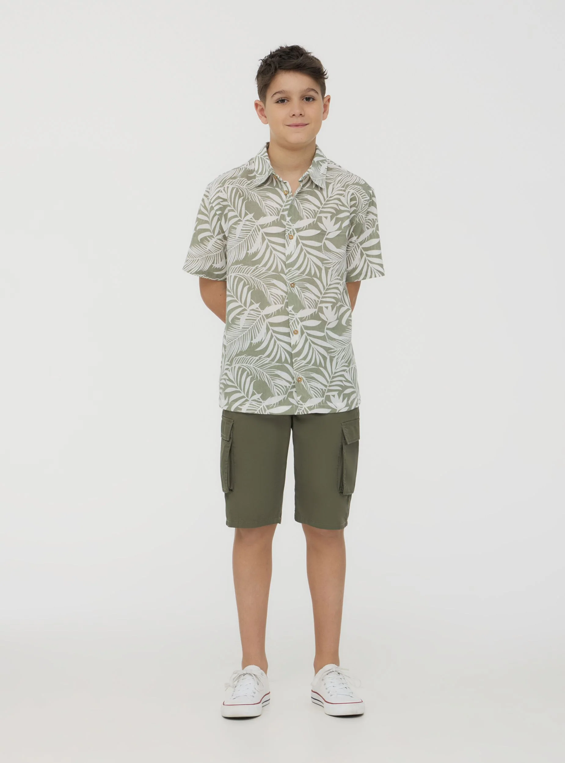 Pantaloncini cargo con coulisse - Image 2