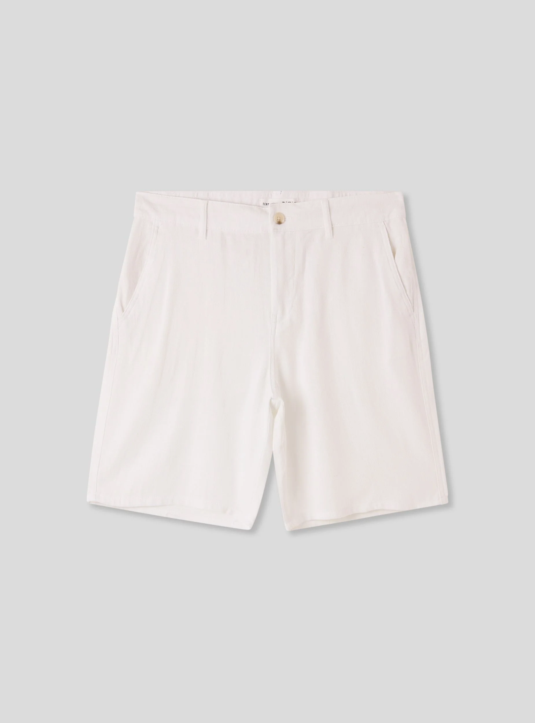 Pantaloncini chino in misto lino - Image 4