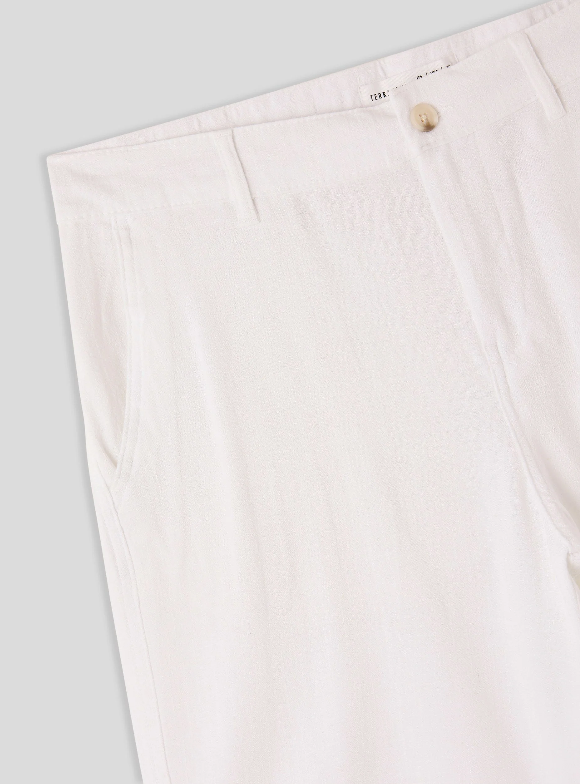 Pantaloncini chino in misto lino - Image 6