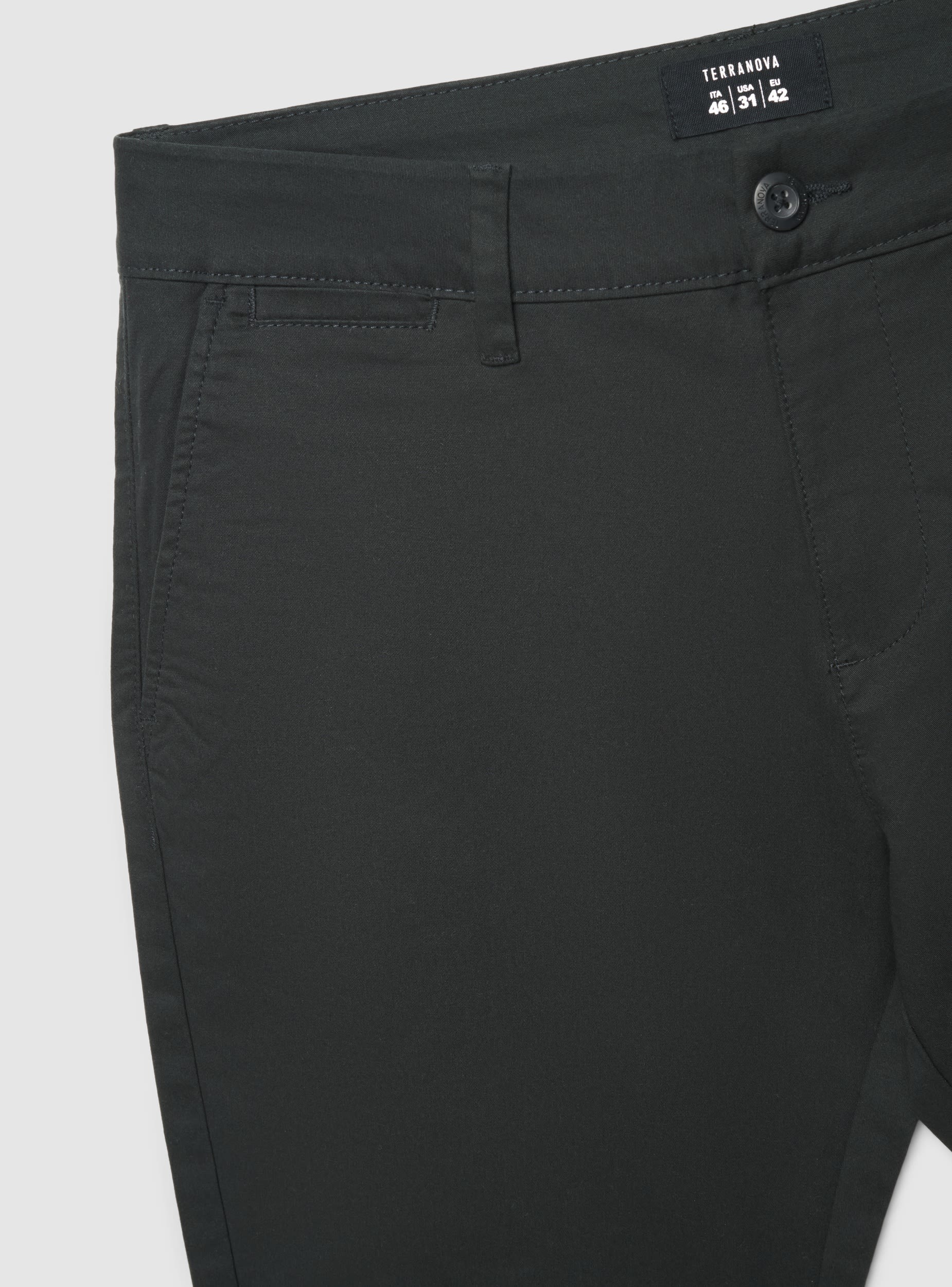 Pantaloncini chinos a tinta unita - Image 7