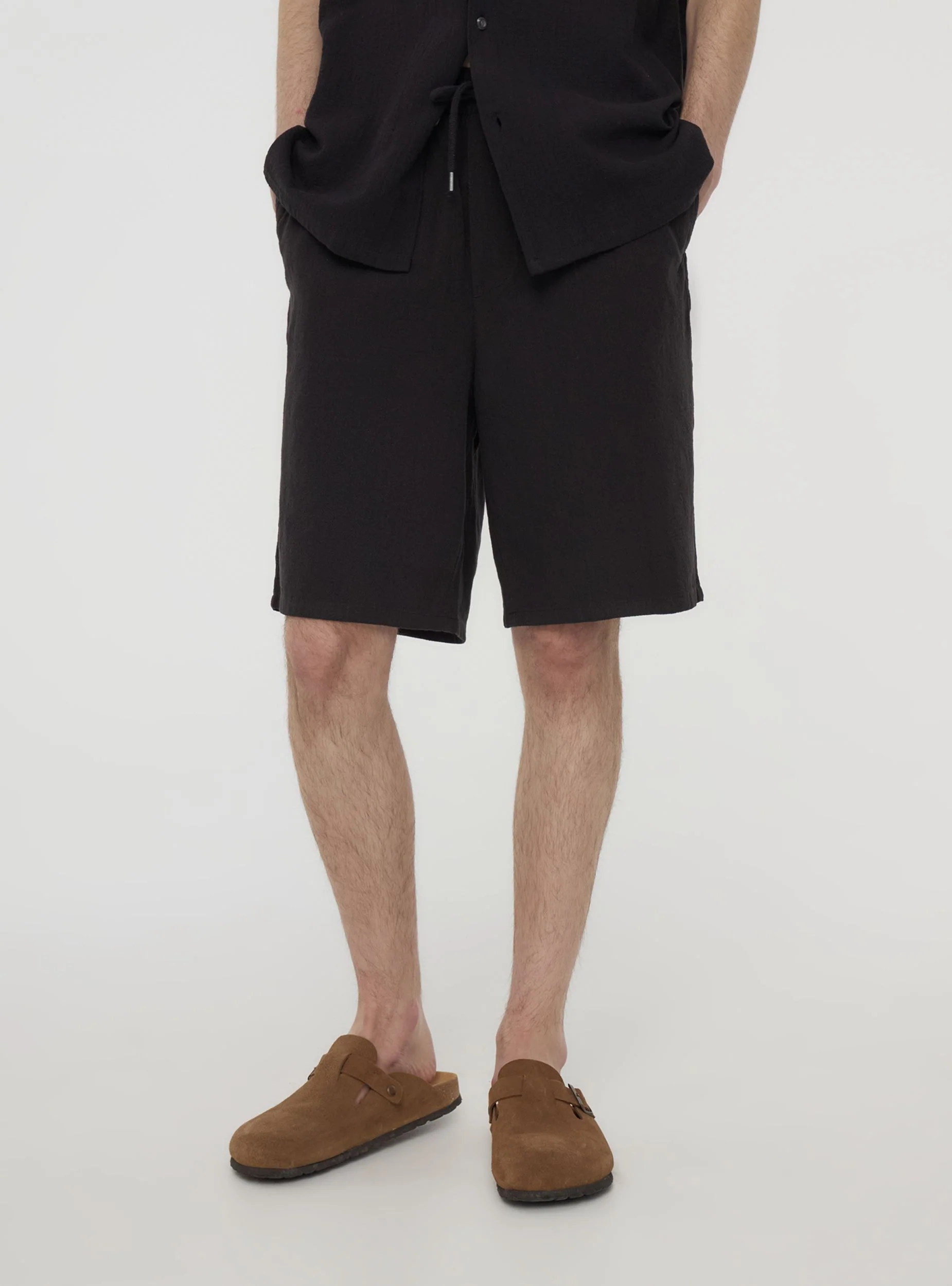 Pantaloncini con vita elasticizzata - Image 2