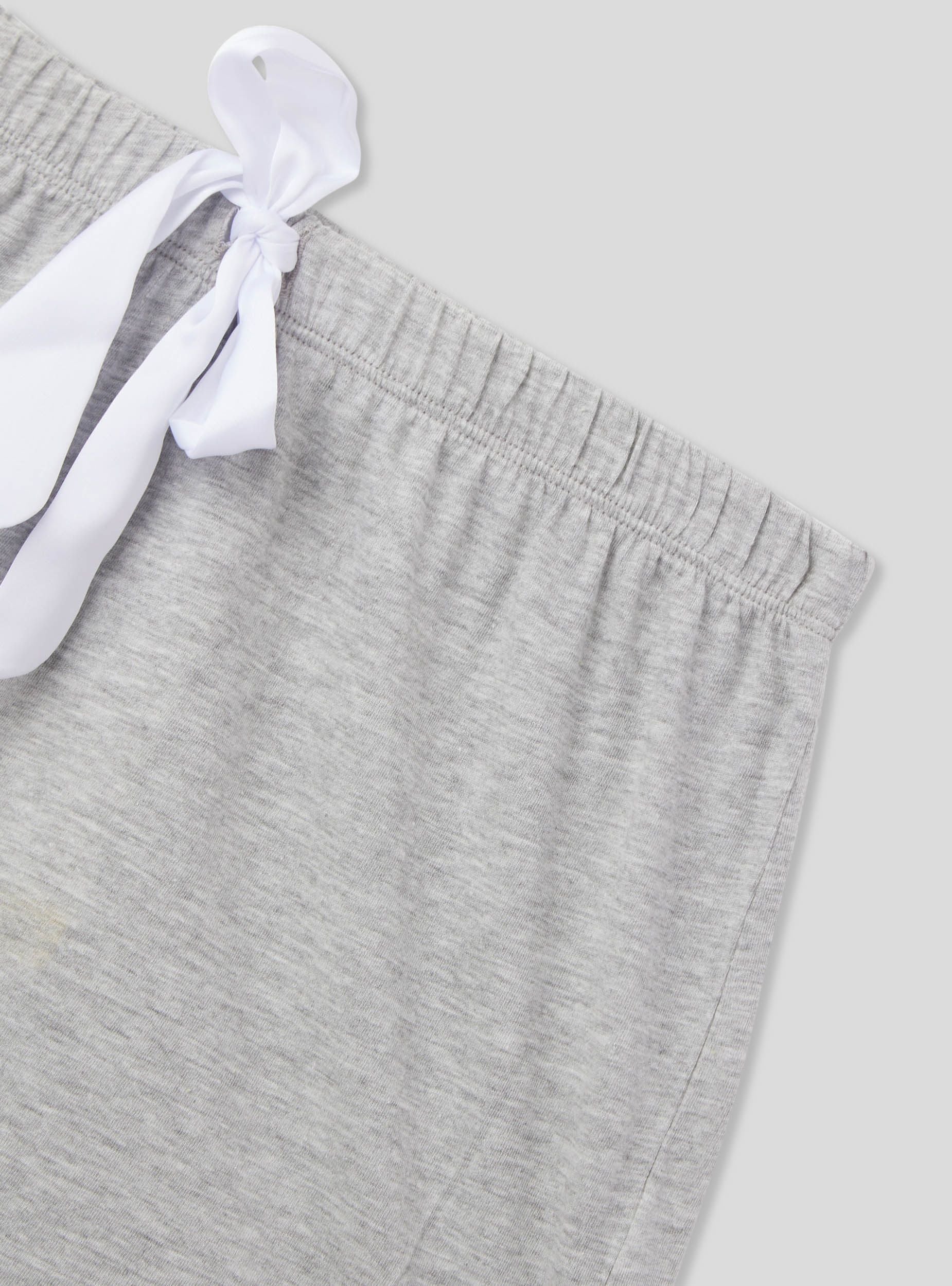 Pantaloncini del pigiama tinta unita con coulisse - Image 5