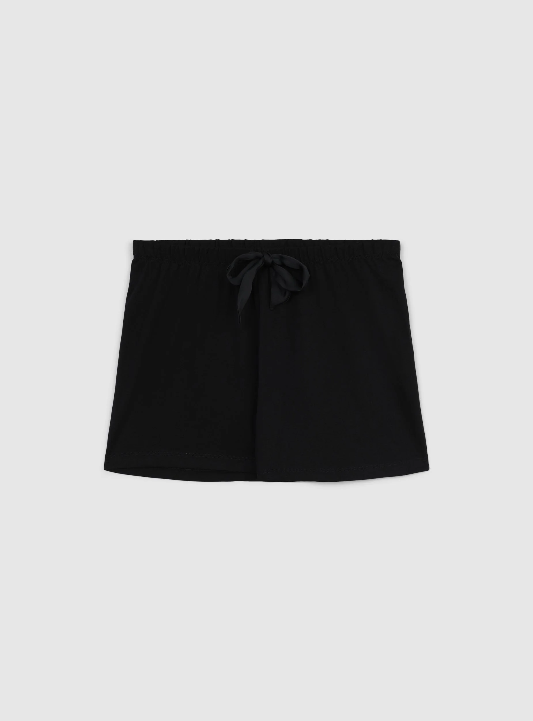 Pantaloncini del pigiama tinta unita con coulisse - Image 4