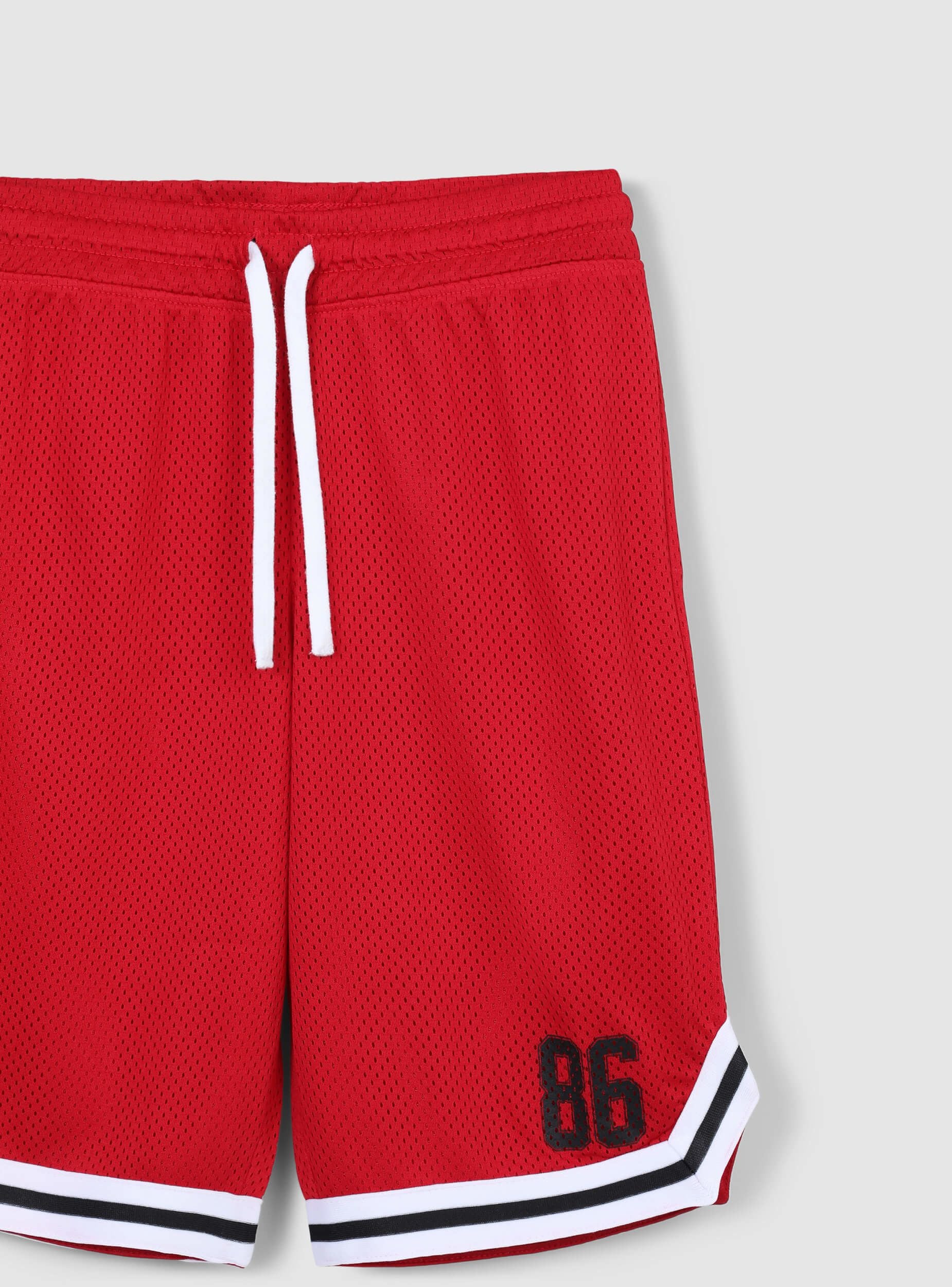 Pantaloncini in rete stile basket - Image 6