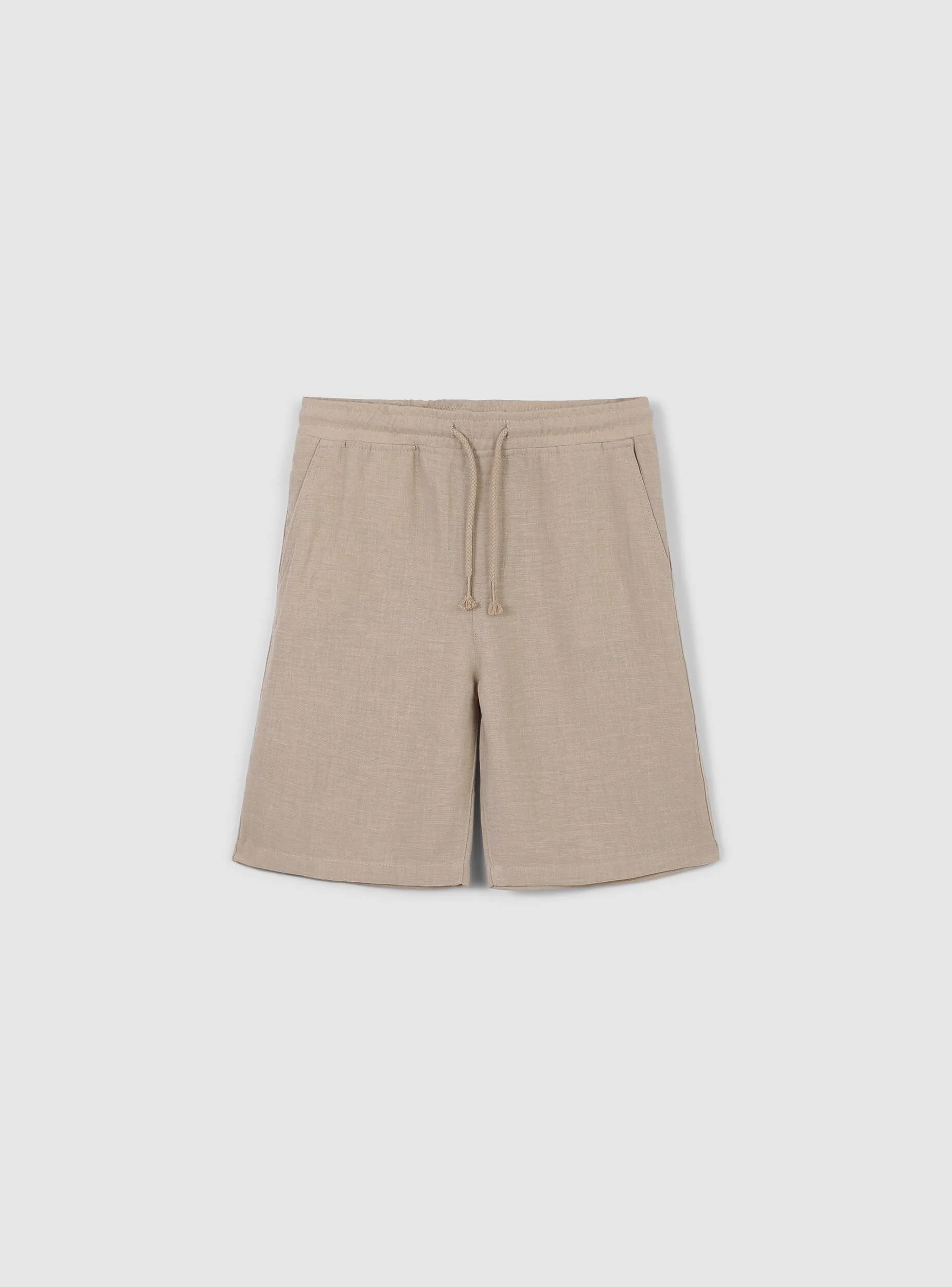 Pantaloncini jogger tessuto leggero