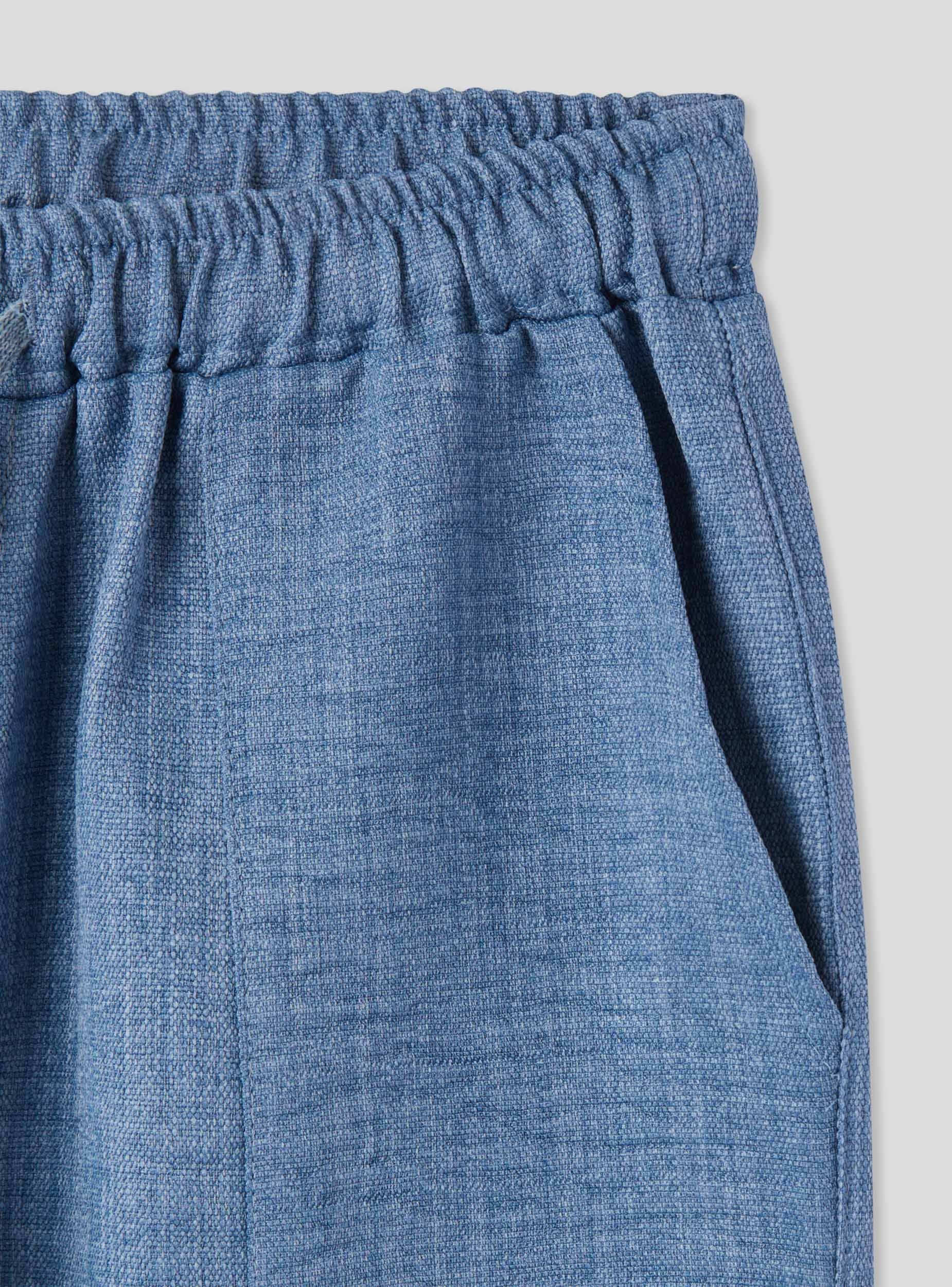 Pantaloncini leggeri con coulisse - Image 3