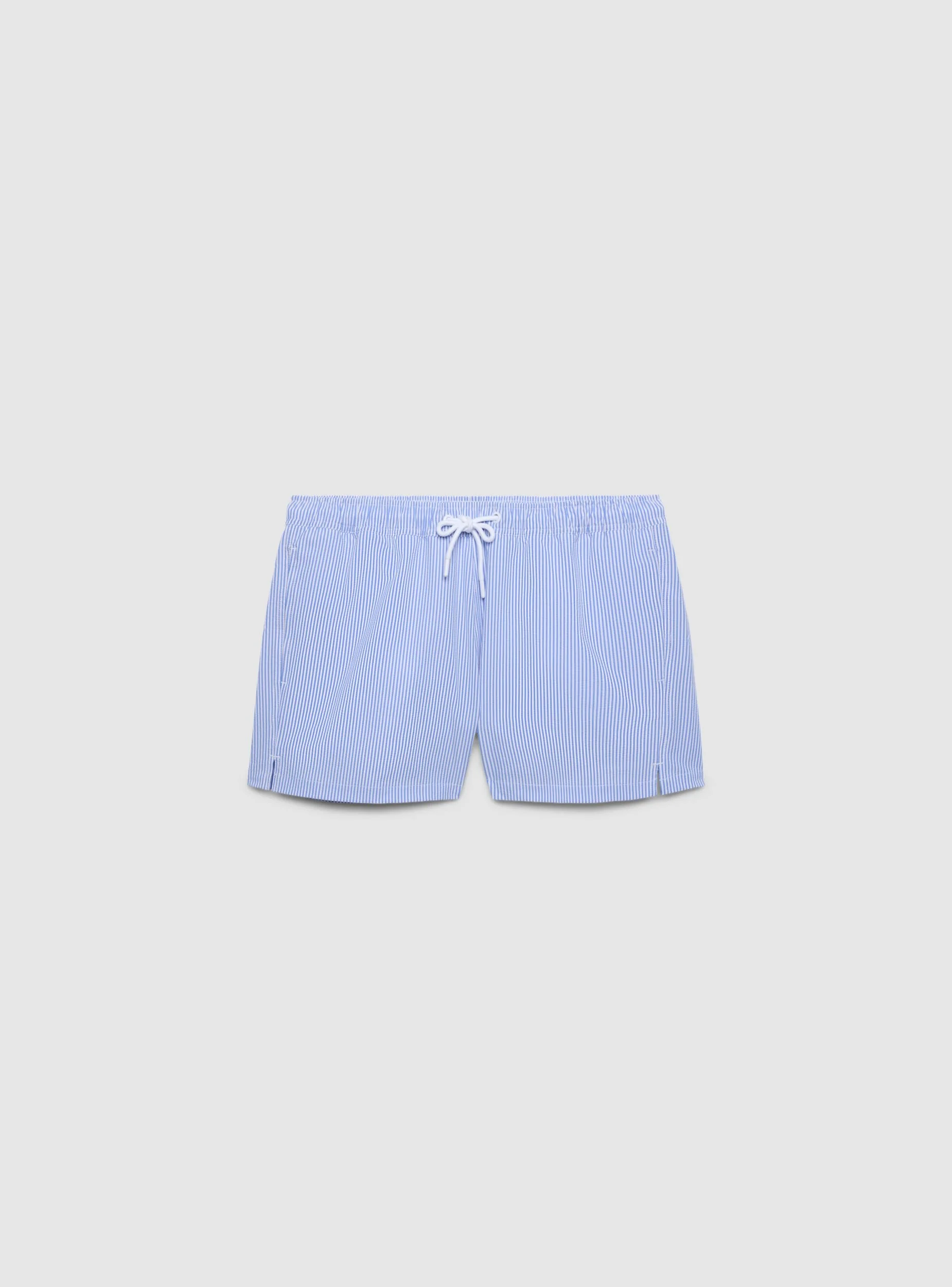 Pantaloncini mare a righe con coulisse - Image 6