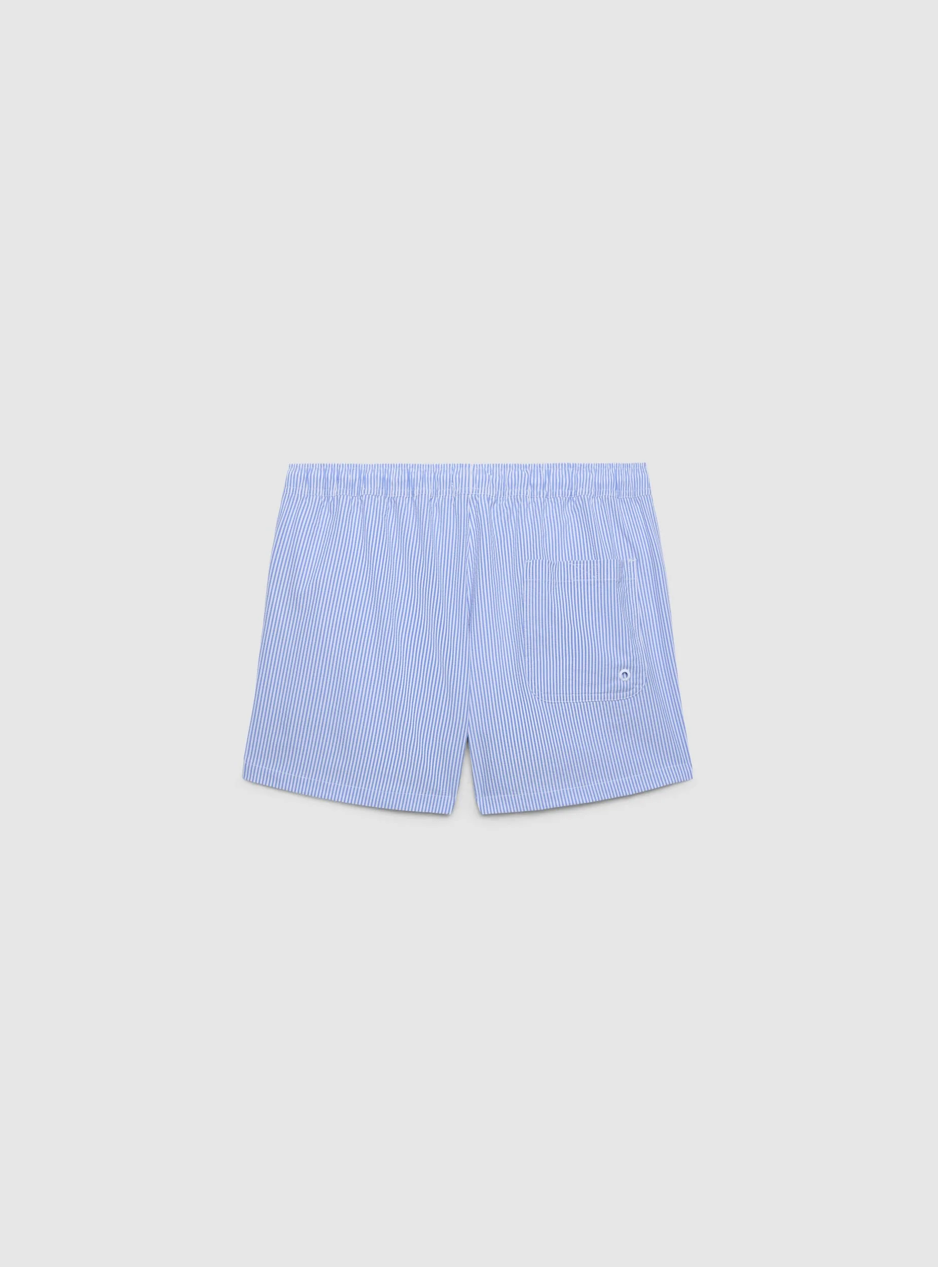Pantaloncini mare a righe con coulisse - Image 7