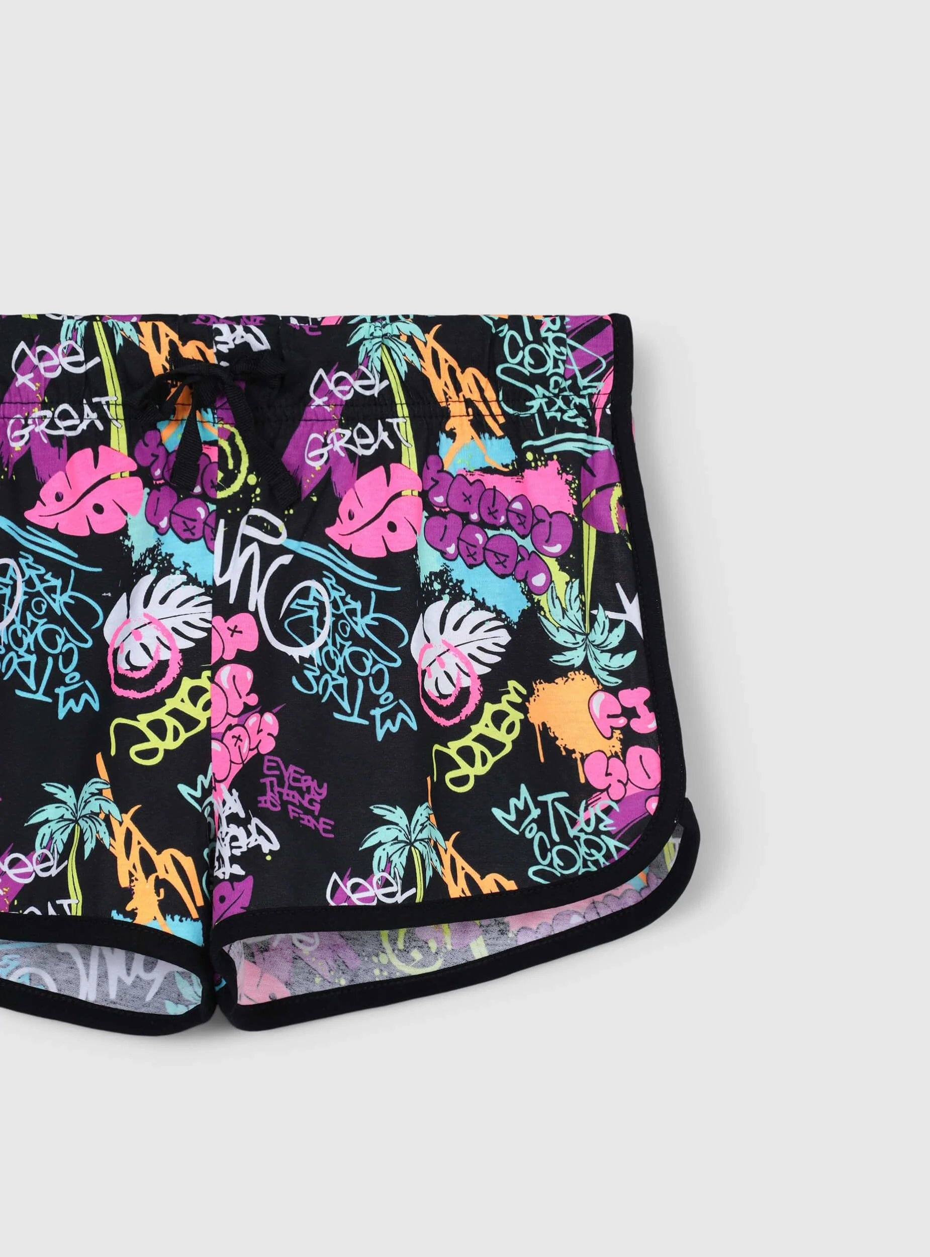 Pantaloncini stampa stile graffiti - Image 6