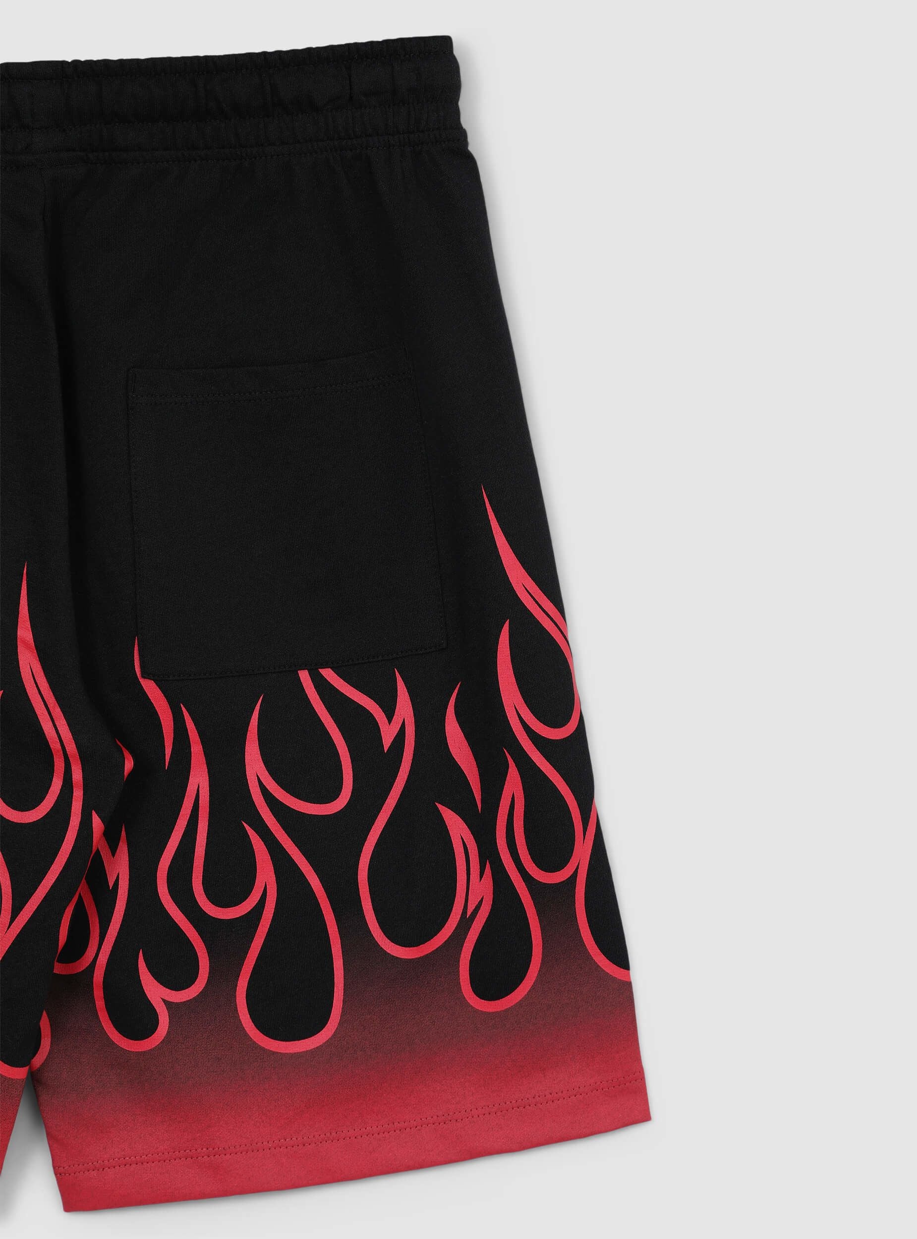 Pantaloncini tuta con stampa fiamma - Image 6