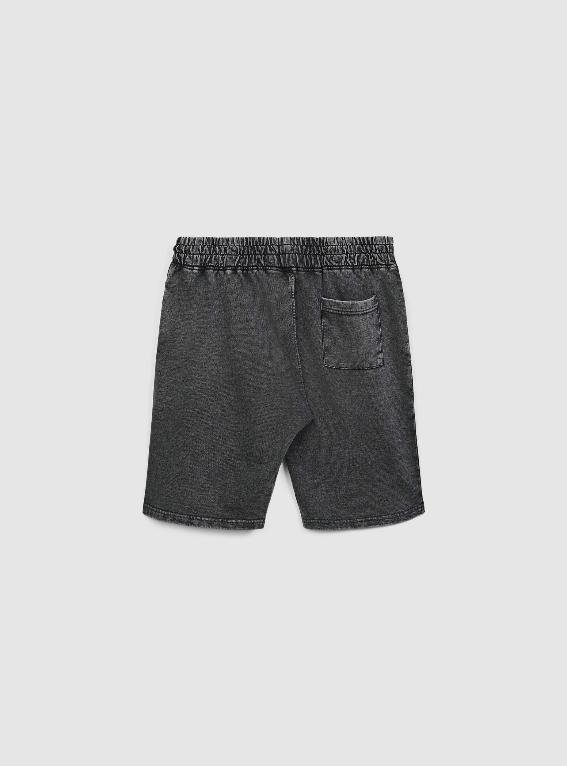 Pantaloncini tuta effetto slavato - Image 6