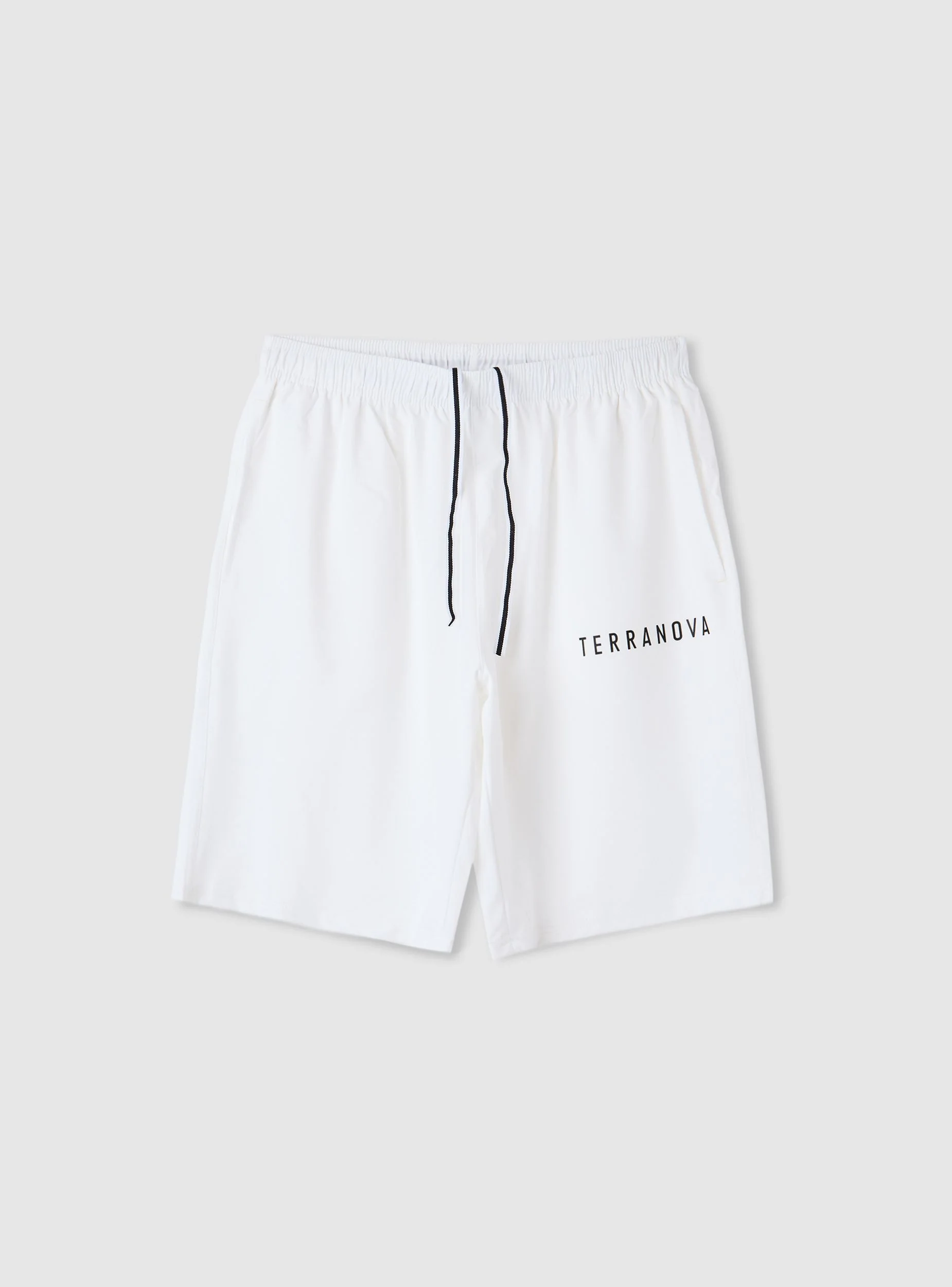 Pantaloncini tuta sportivi con coulisse e scritta - Image 6